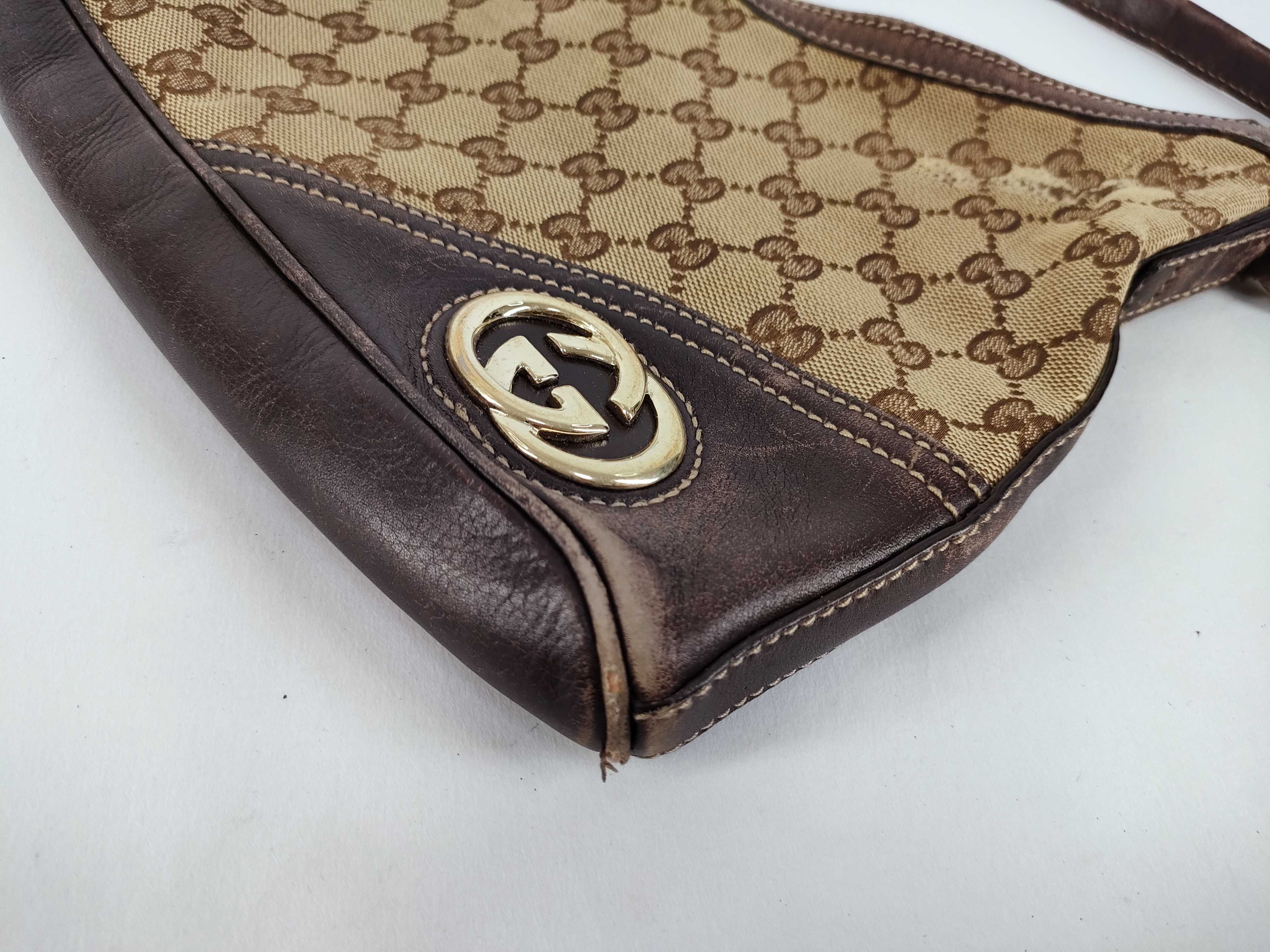 GG Canvas Semi-Shoulder Bag — view 7