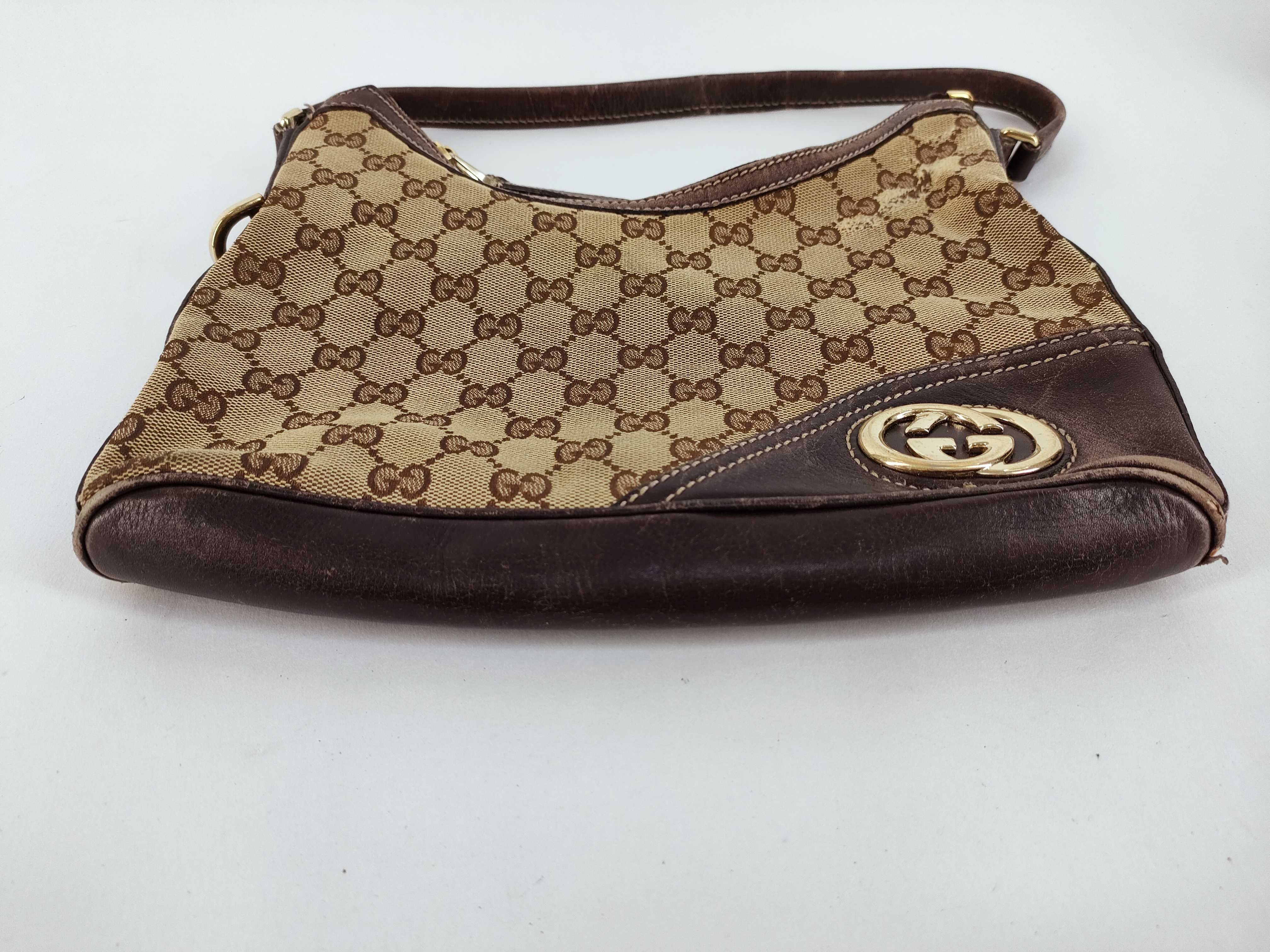 GG Canvas Semi-Shoulder Bag — view 8