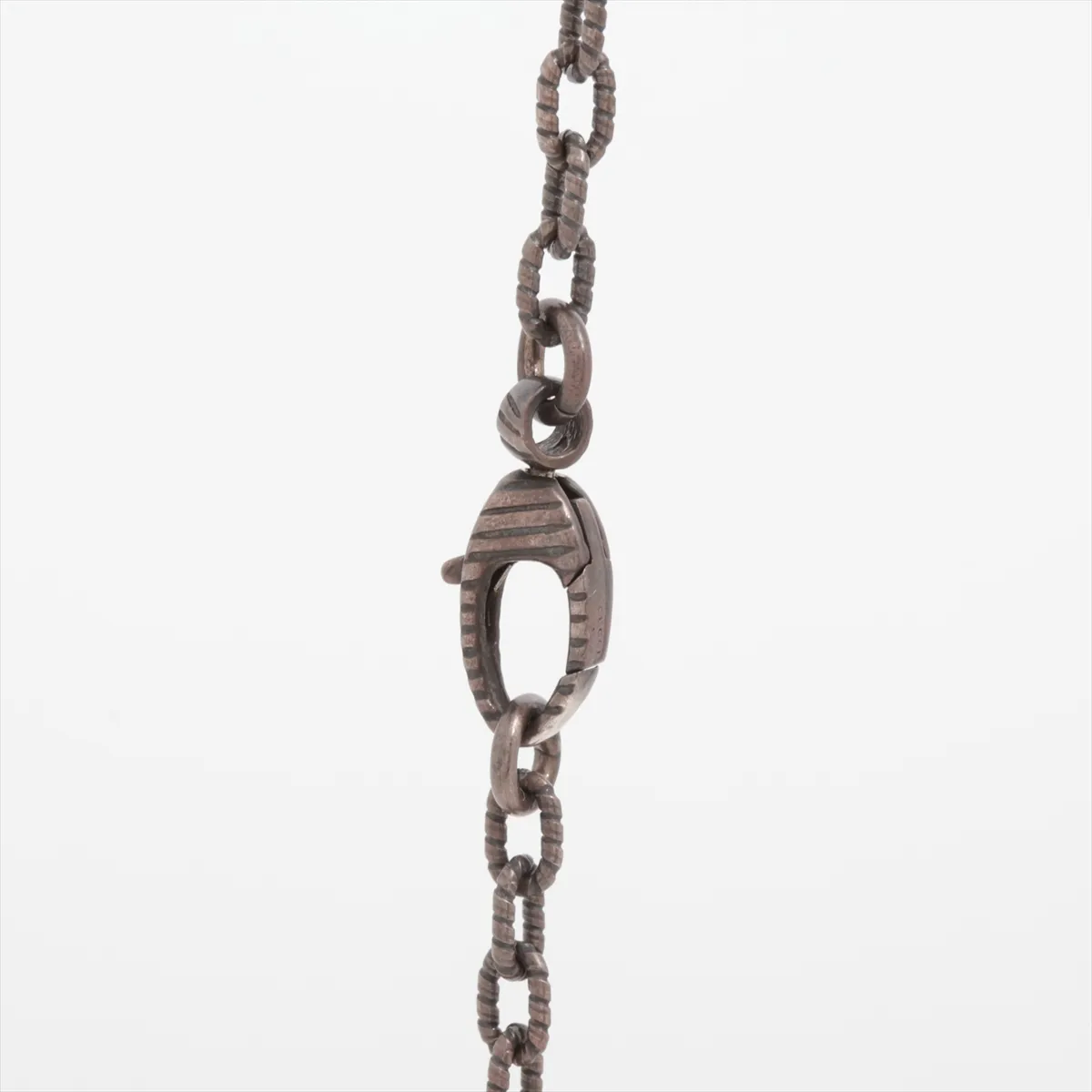 Interlocking G Arabesque Necklace, 925 Sterling Silver, 17.8g, with — view 3