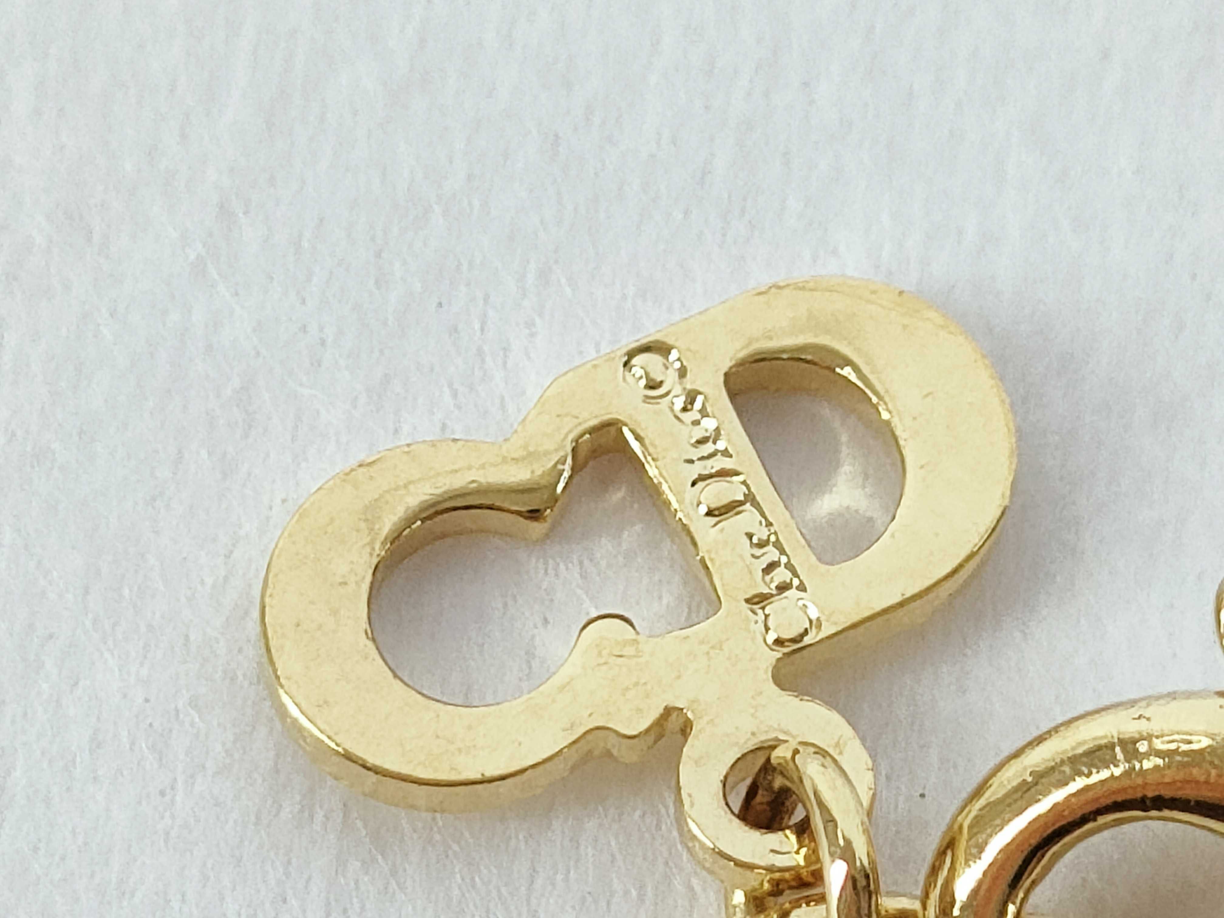 CD Rhinestone Necklace — view 4