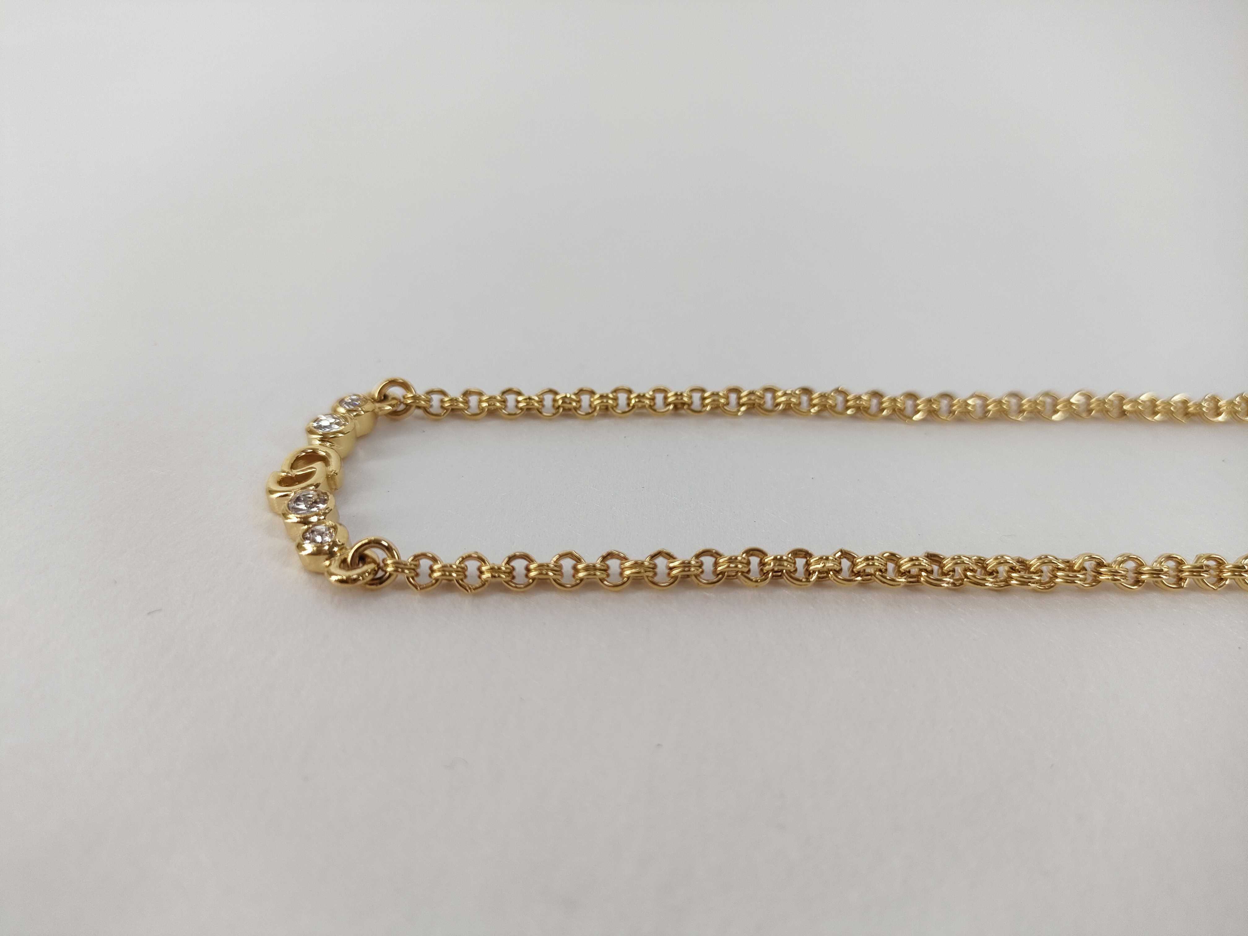 CD Rhinestone Necklace — view 6