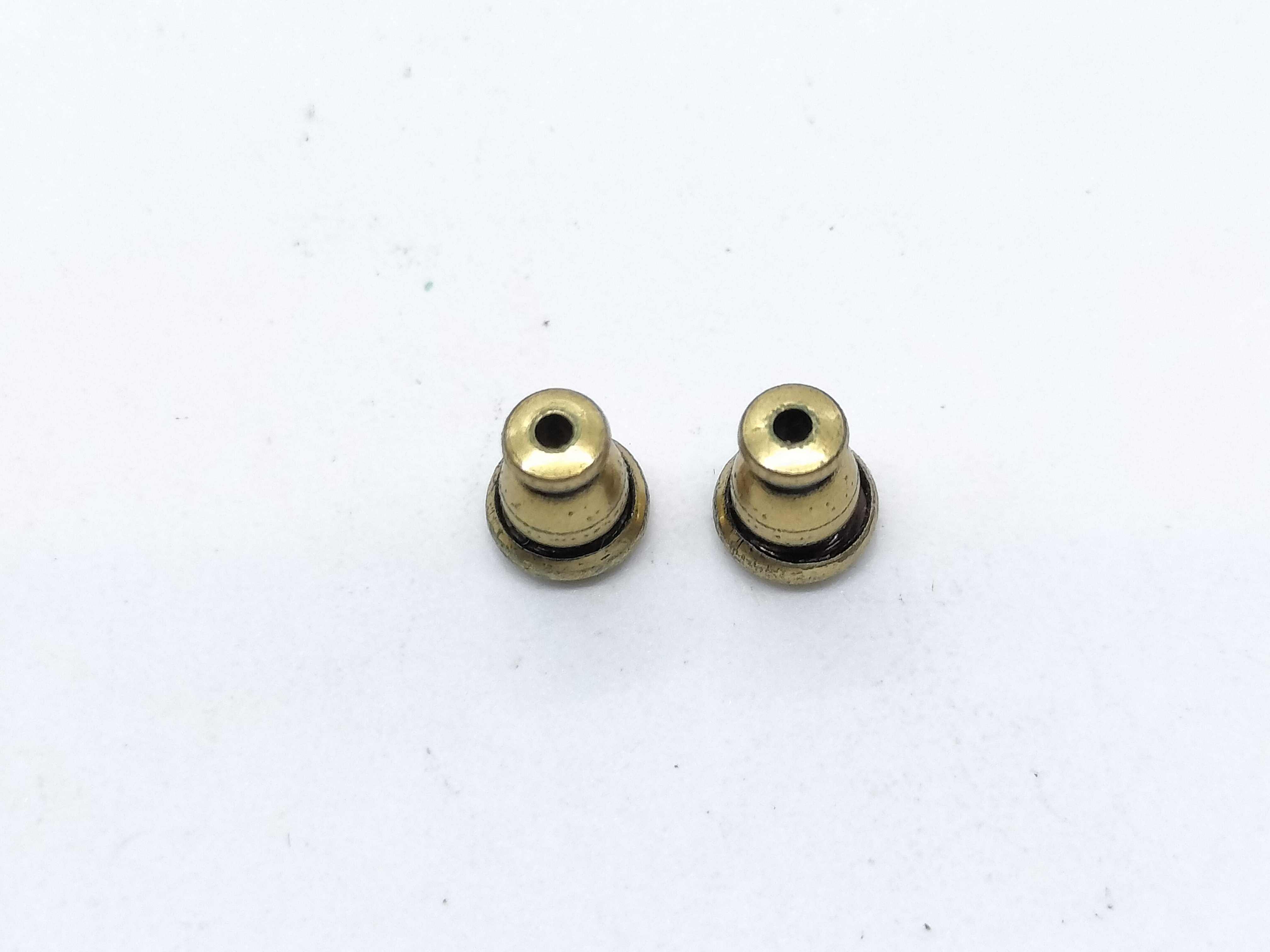 Montaigne Antique Gold CD Logo Earrings — view 6