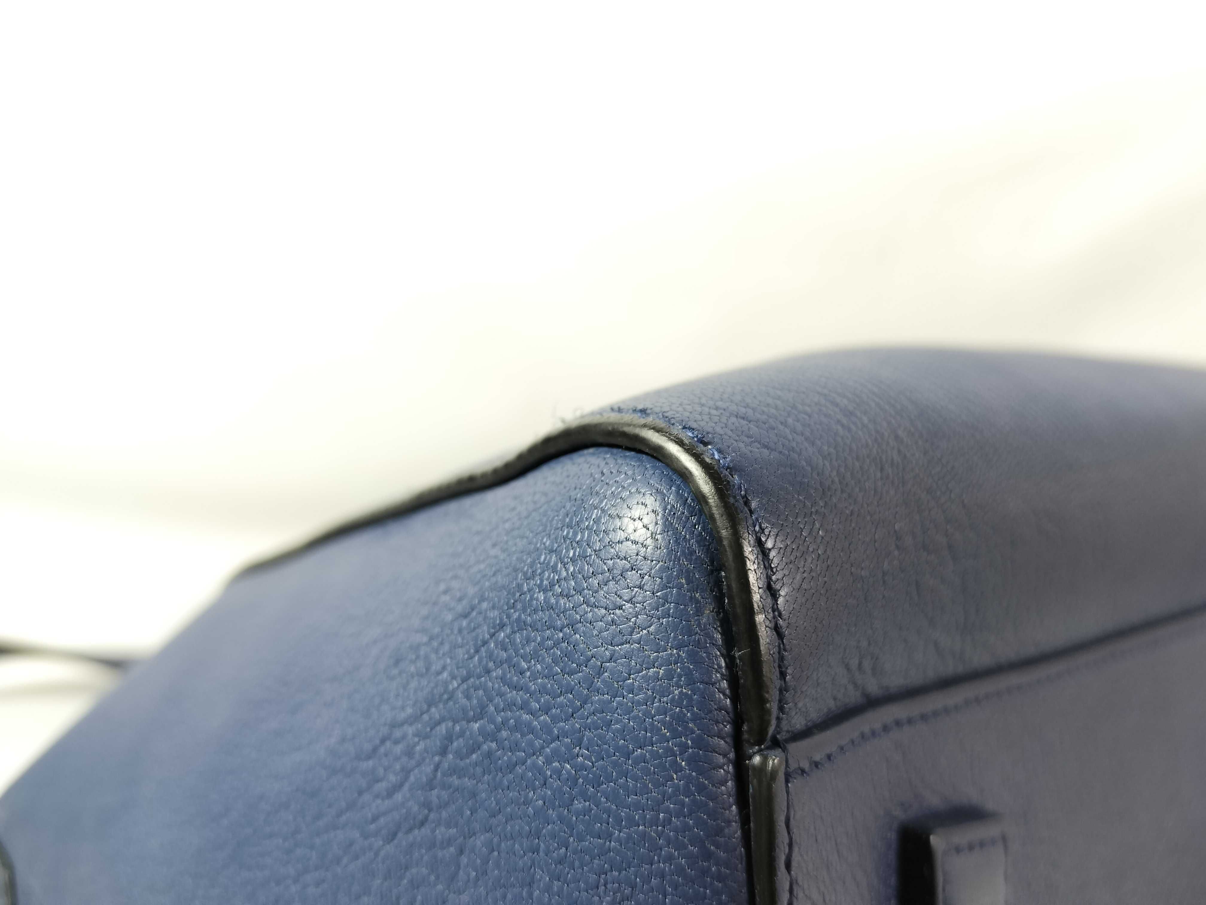 Goatskin Antigona Medium Navy BB05100012 Handbag — view 6
