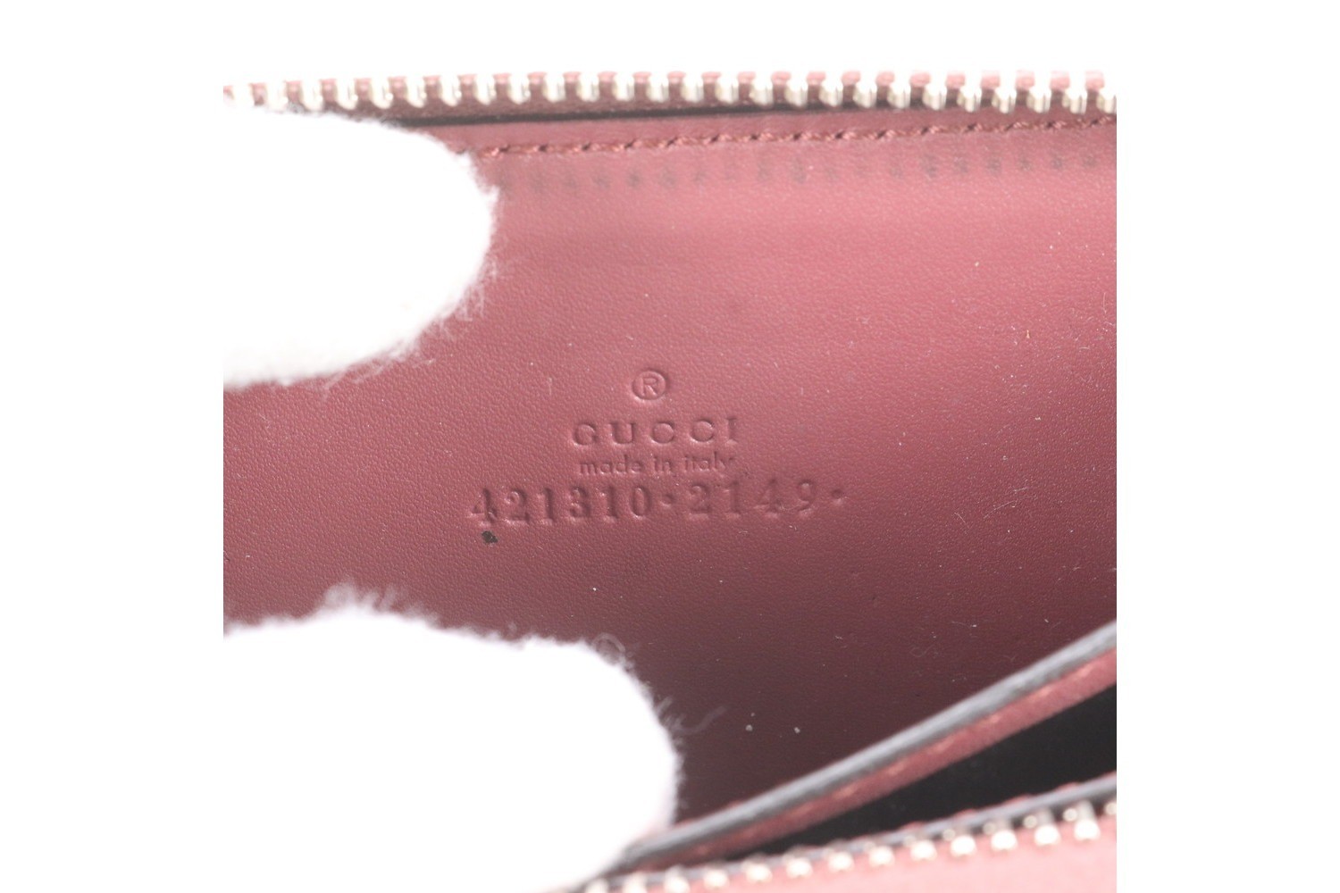 GG Blooms 421310 Leather Card Case Coin Case — view 7