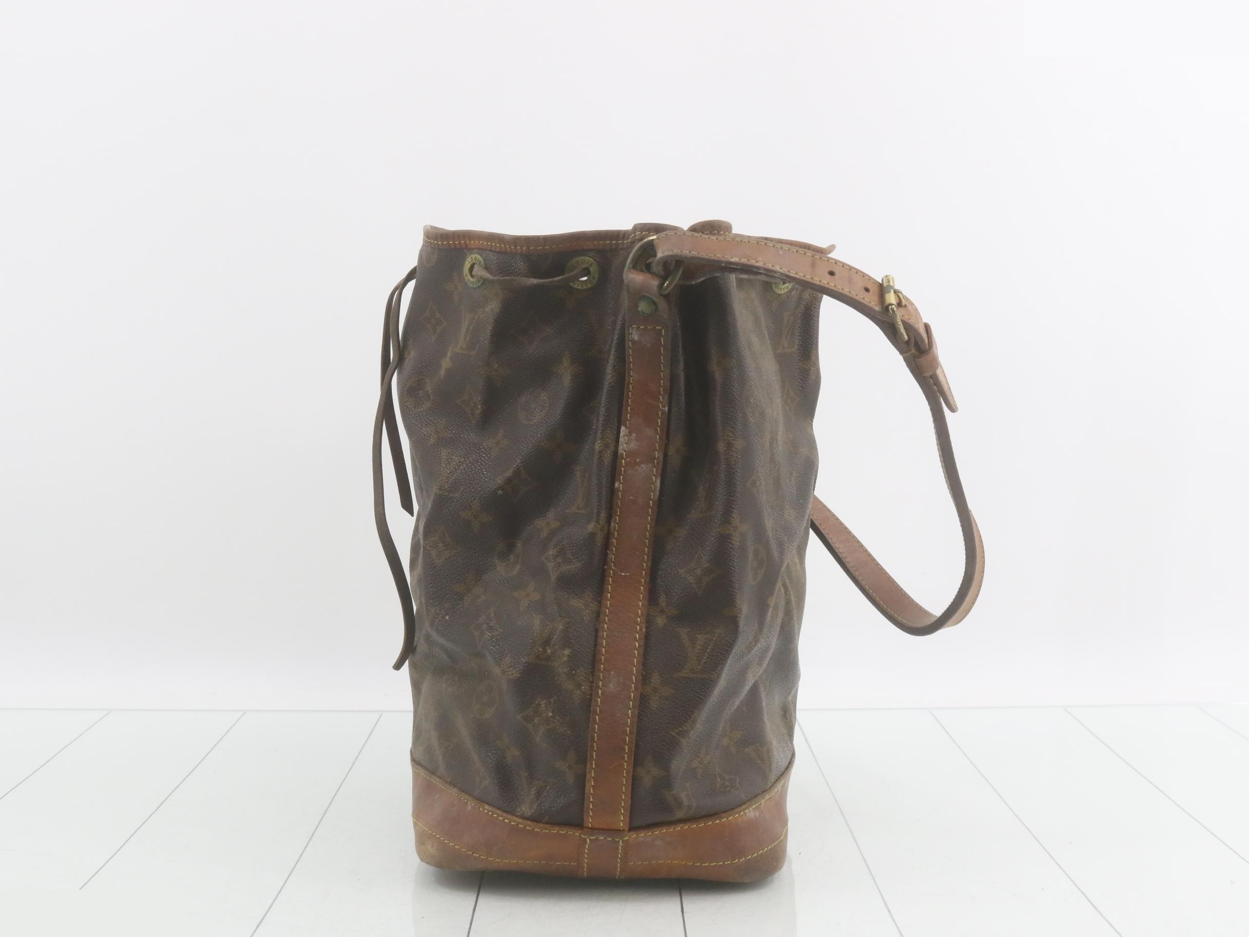 Noe Monogram Shoulder Bag — view 3