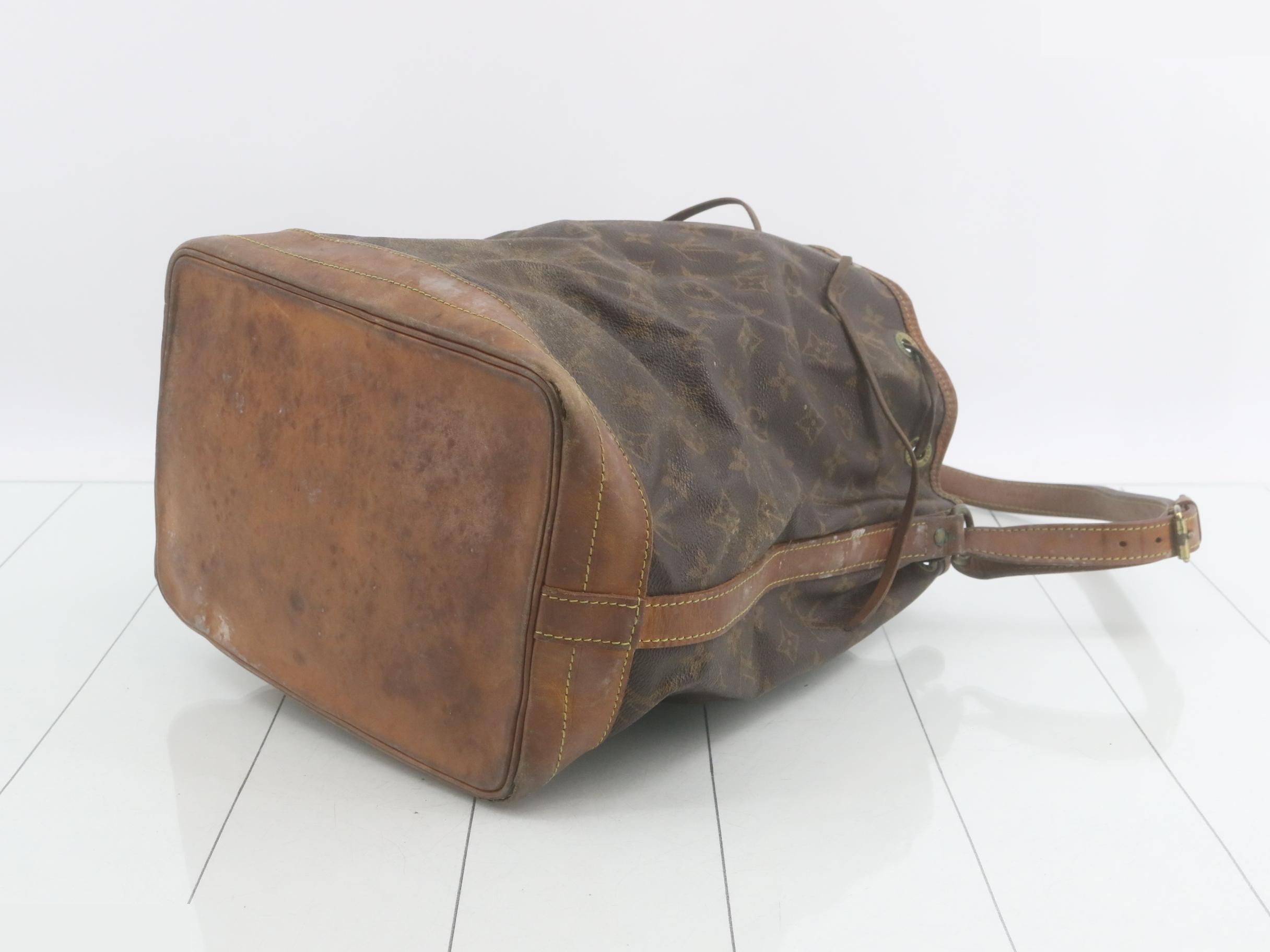 Noe Monogram Shoulder Bag — view 6