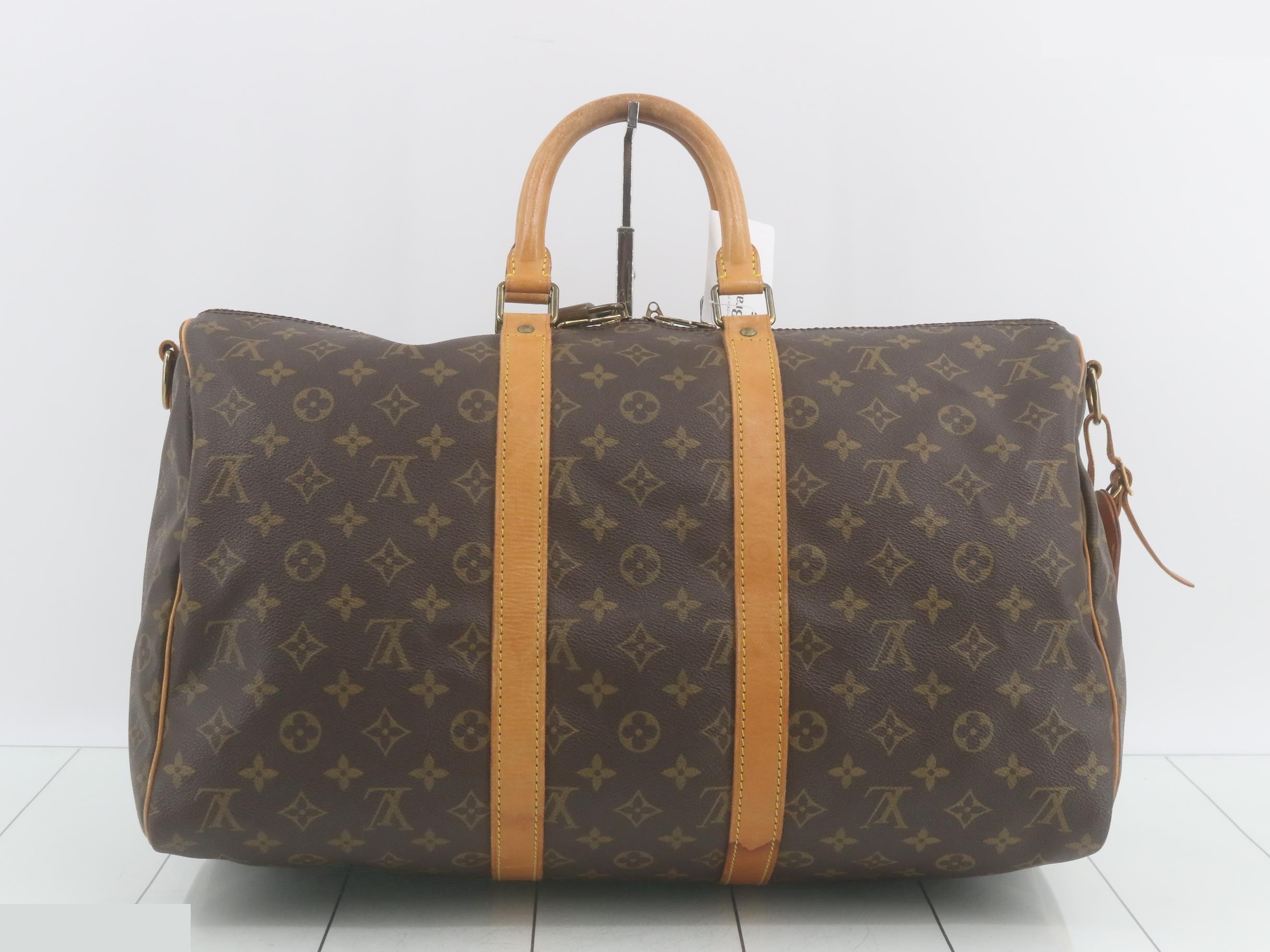 monogram boston bag — view 2