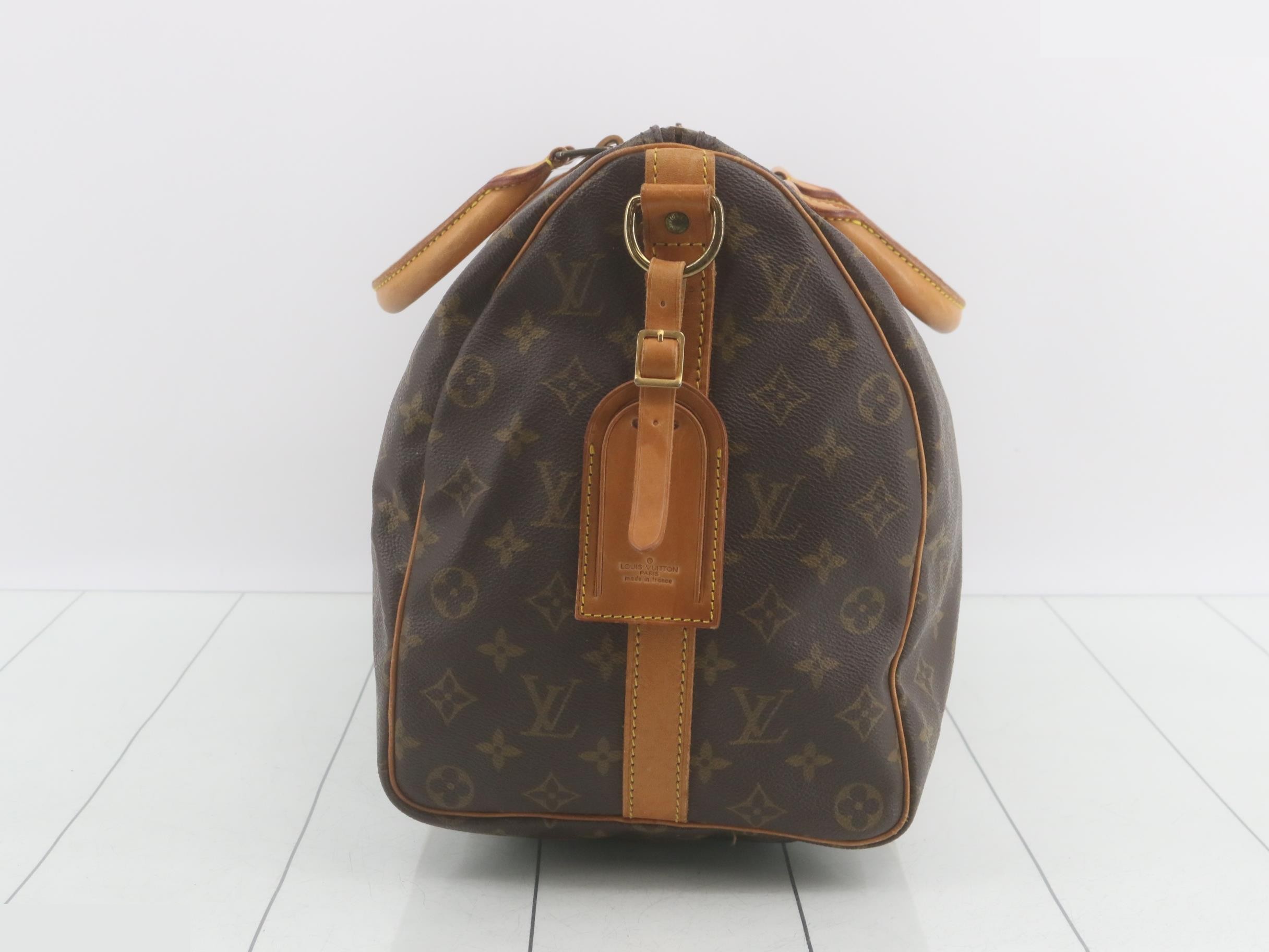 monogram boston bag — view 4