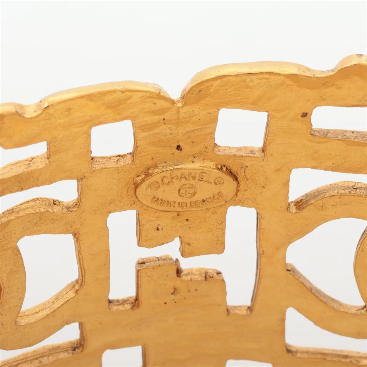 Coco Mark Bangle, GP Gold. Signs, — view 6