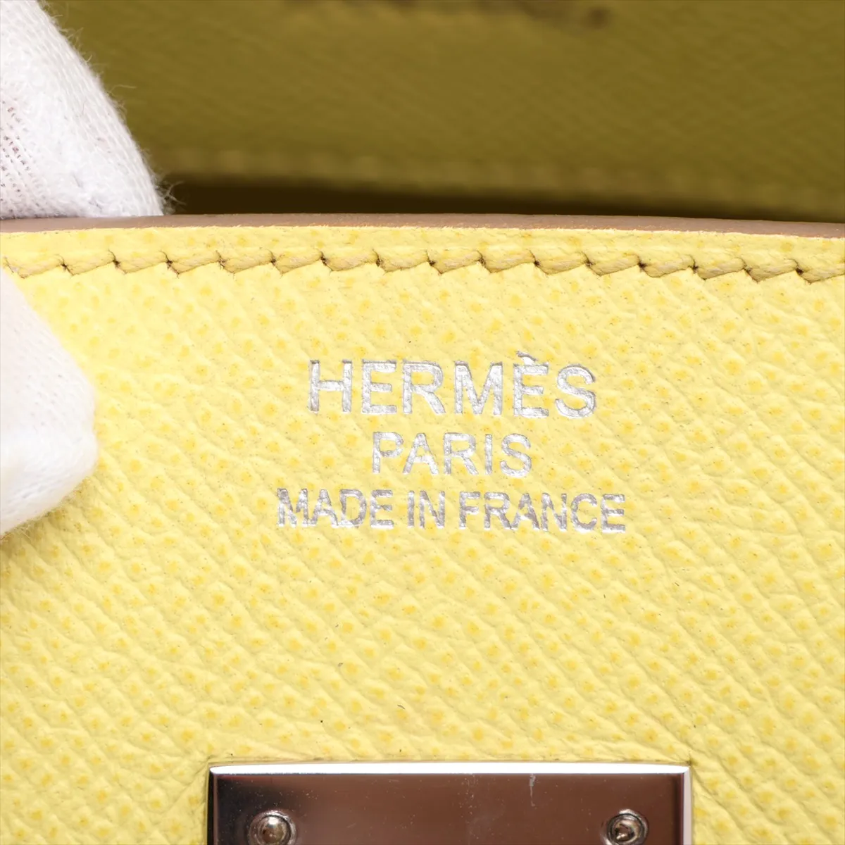 [Individually packaged] Hermes Birkin 35 Letournée Veau Epsom Soufflé Silver Hardware P:2012 — view 10