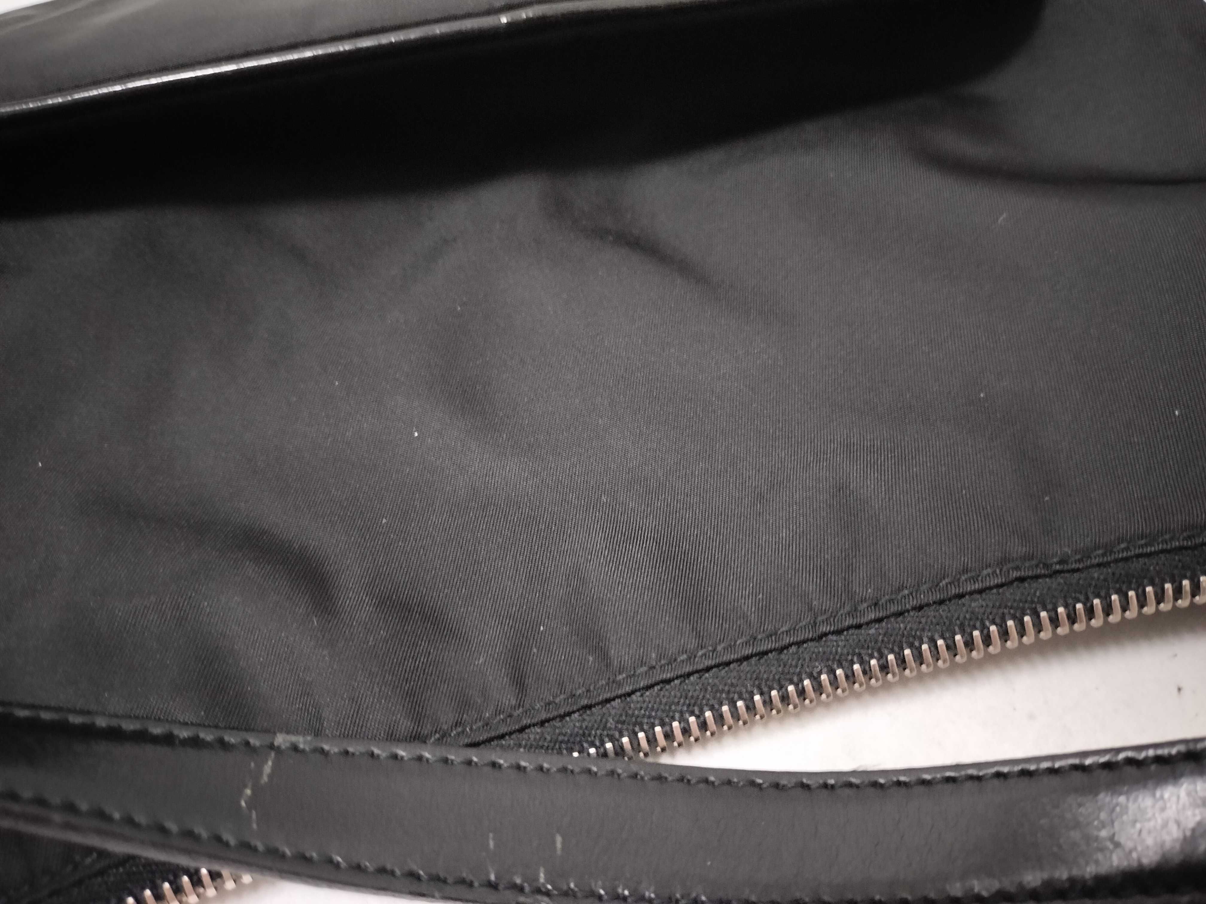 Nylon Shoulder Bag, Black — view 15