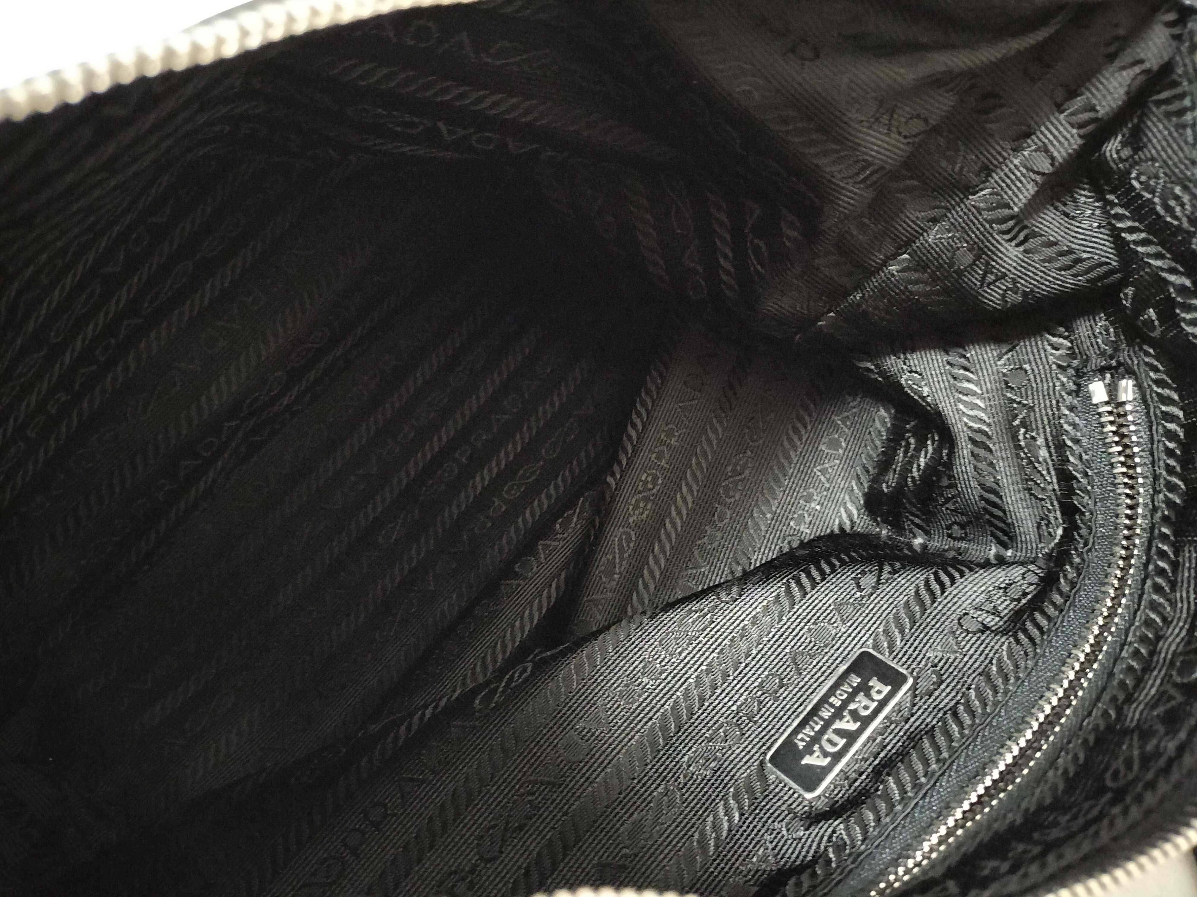 Nylon Shoulder Bag, Black — view 10