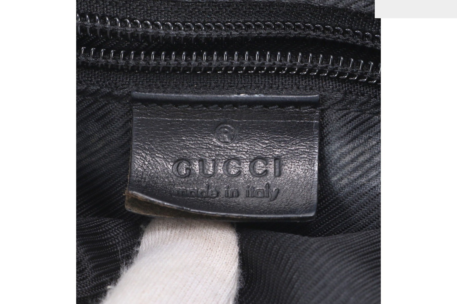 GG Canvas 101654 Leather Shoulder Bag — view 8
