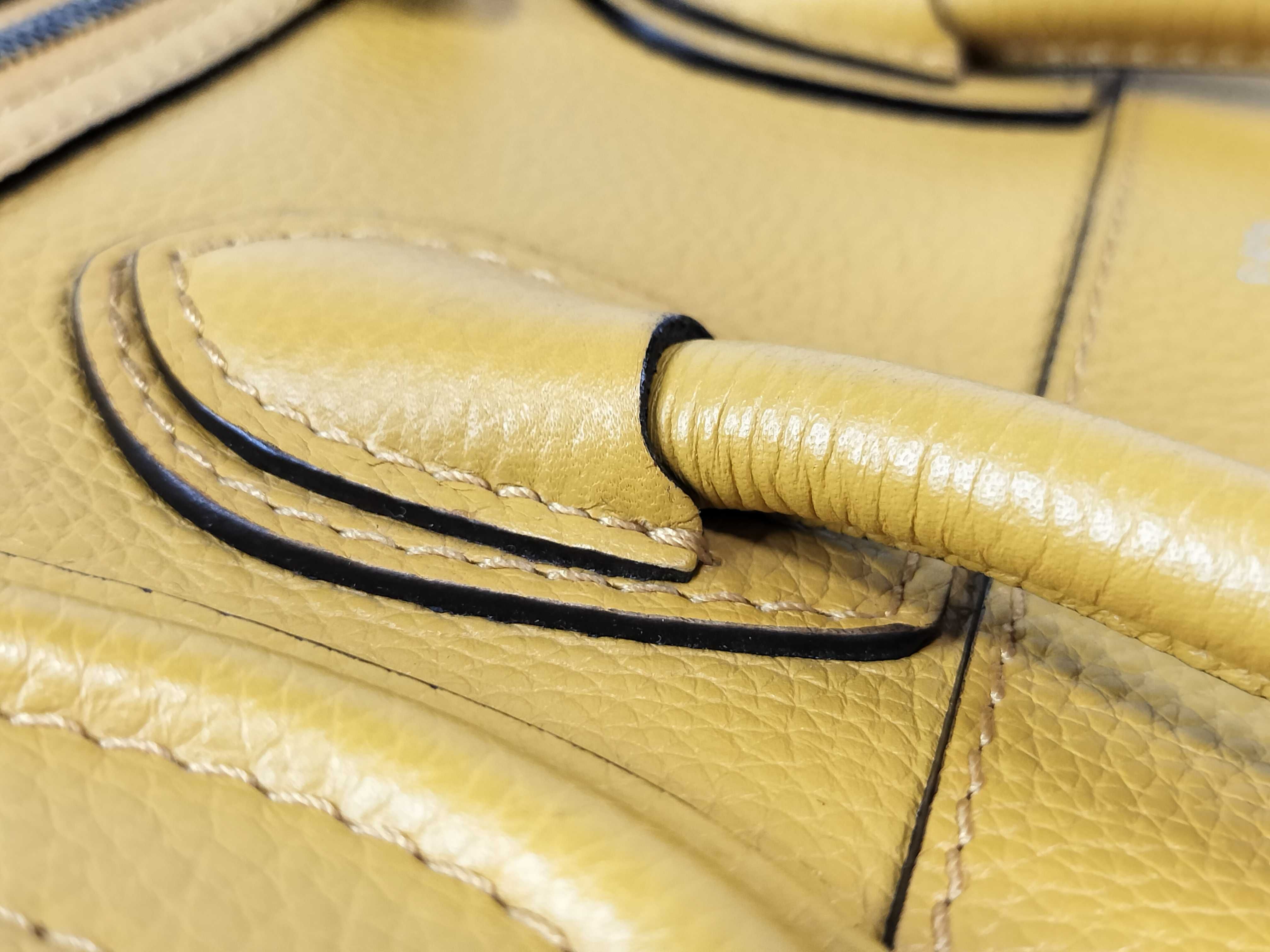 Luggage Nano Tricolor Handbag (Yellow) — view 5