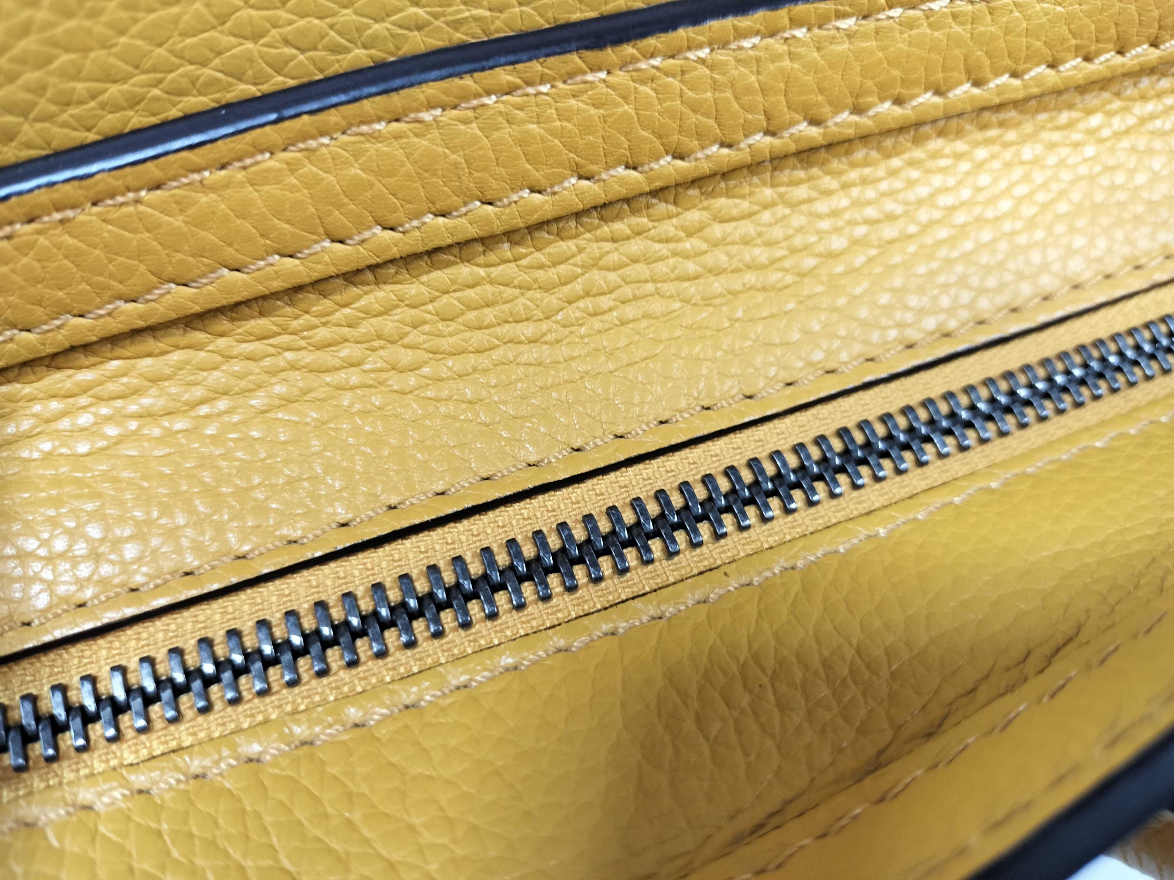 Luggage Nano Tricolor Handbag (Yellow) — view 6