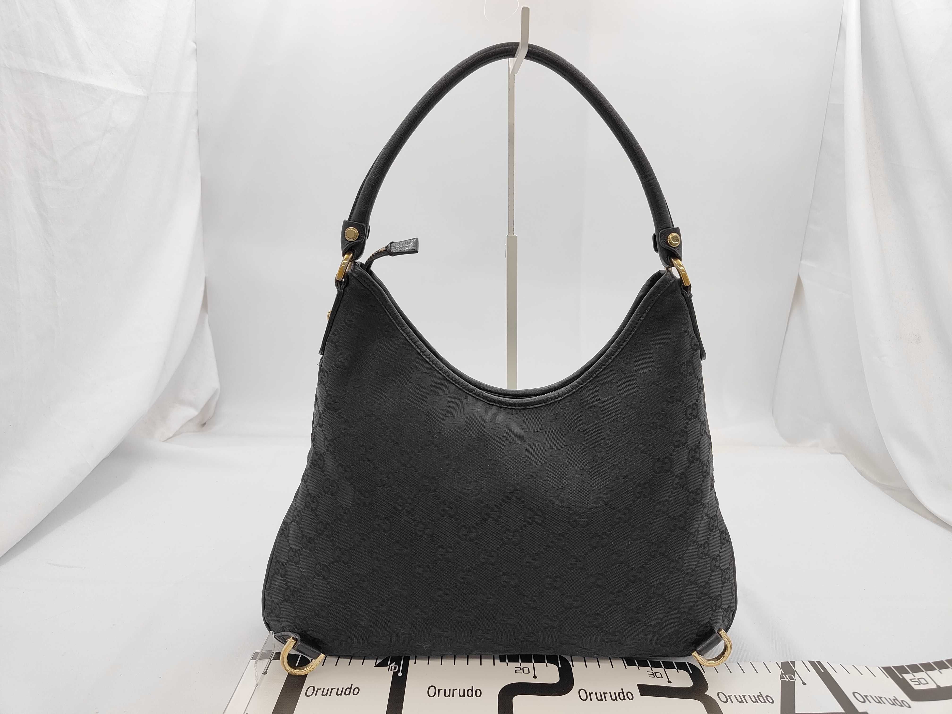 GG Canvas GG Monogram 3-Buckle Shoulder Bag (Handbag) — view 2