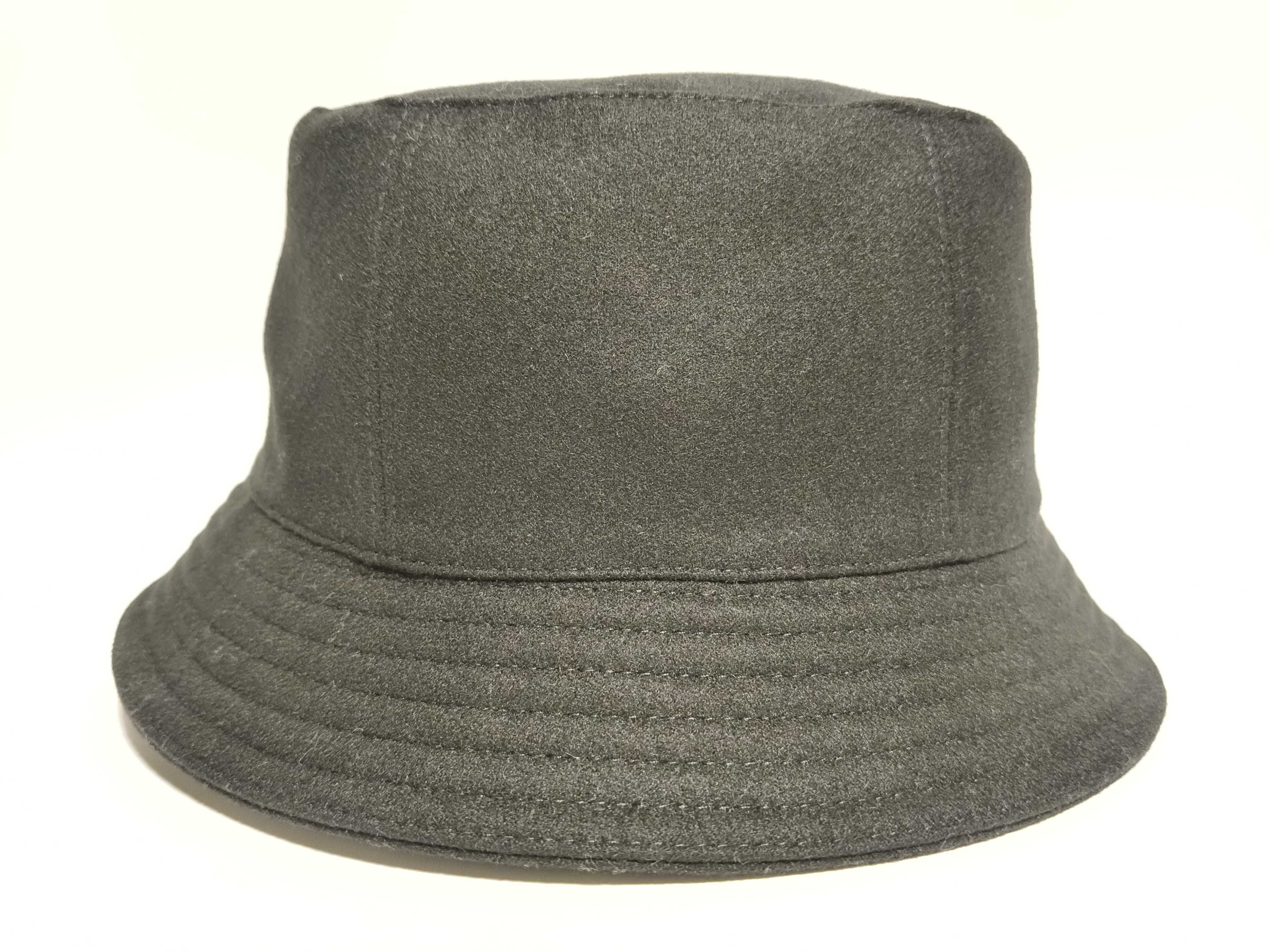 Bucket Hat, Black, Size 58, Cleaned, Hermes Other Accessories — view 2