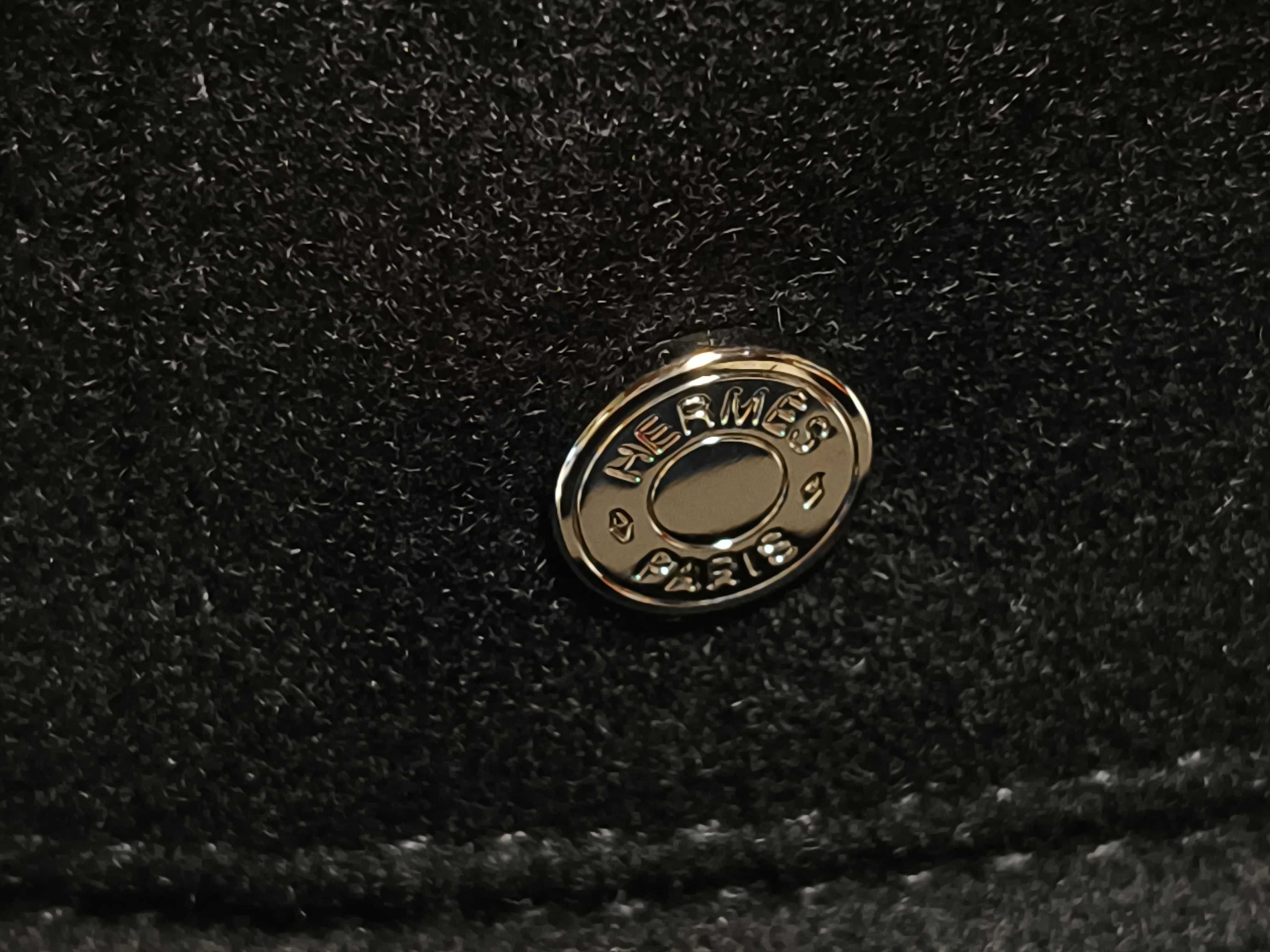 Bucket Hat, Black, Size 58, Cleaned, Hermes Other Accessories — view 10