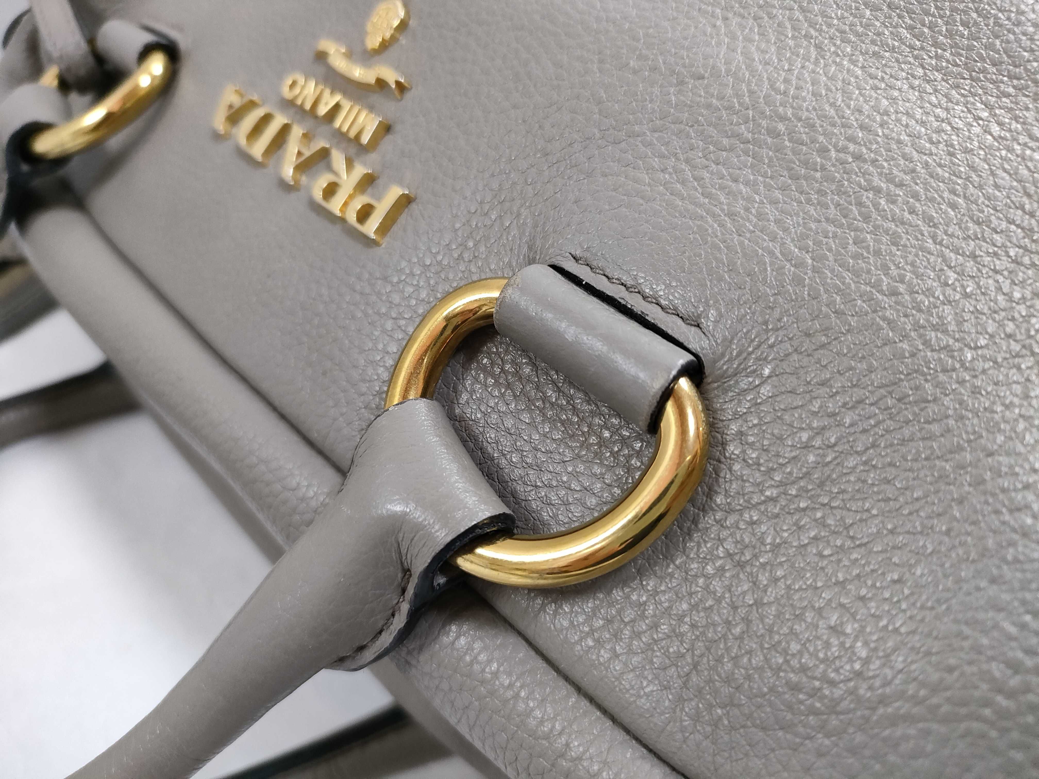 1BB086 2-way handbag, greige. — view 5