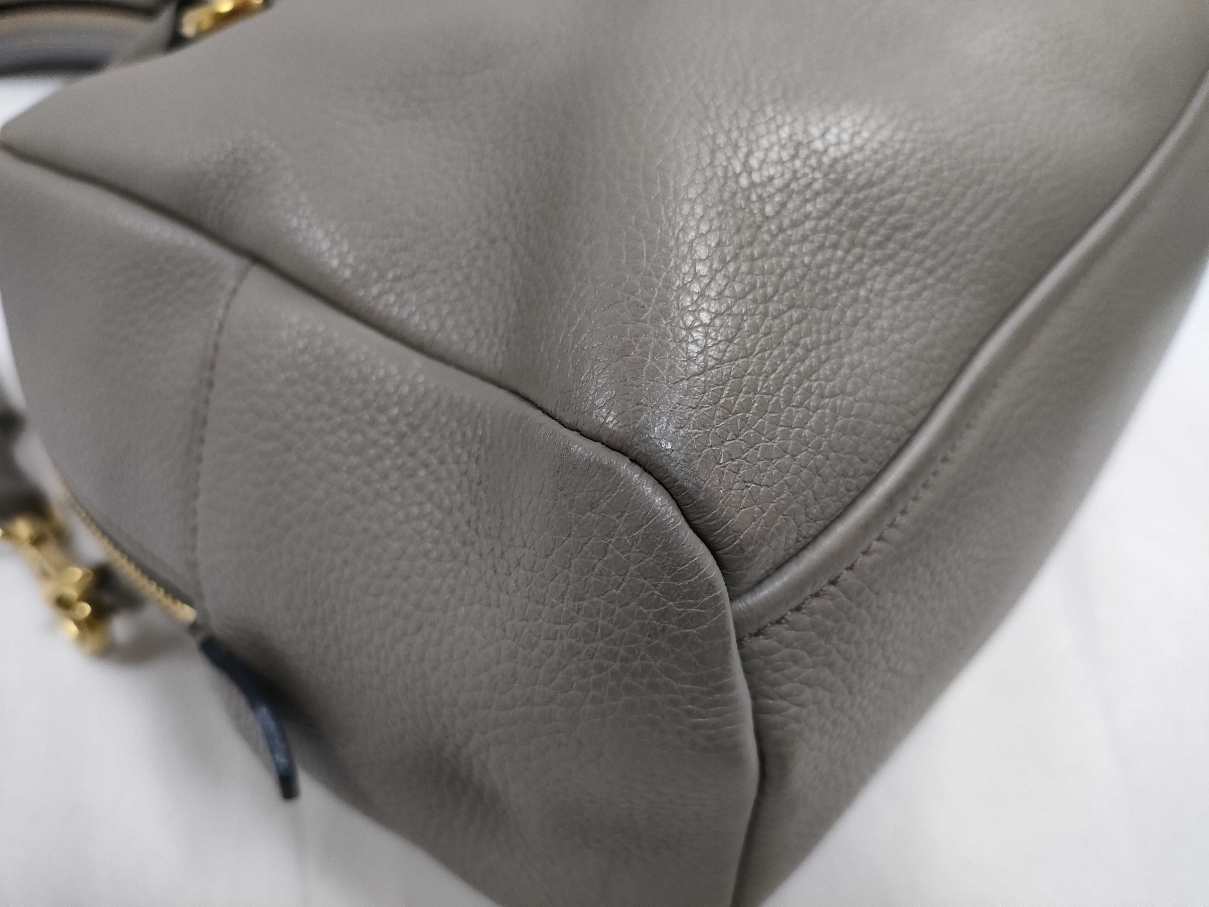 1BB086 2-way handbag, greige. — view 10