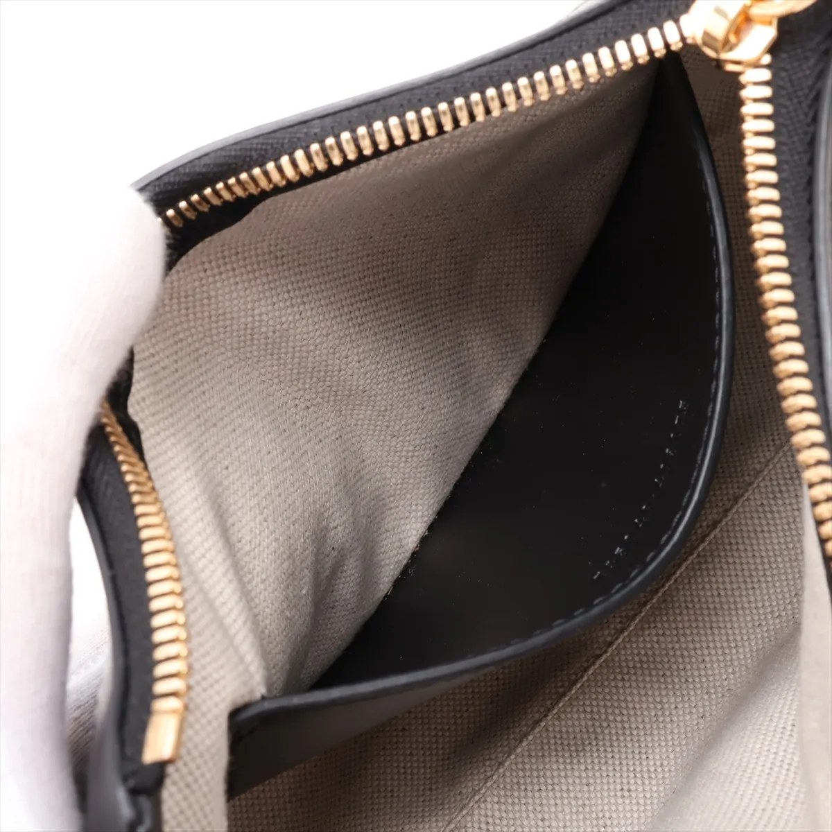 GG Matelassé Leather 2-Way Shoulder Bag, Black, 735049 — view 7
