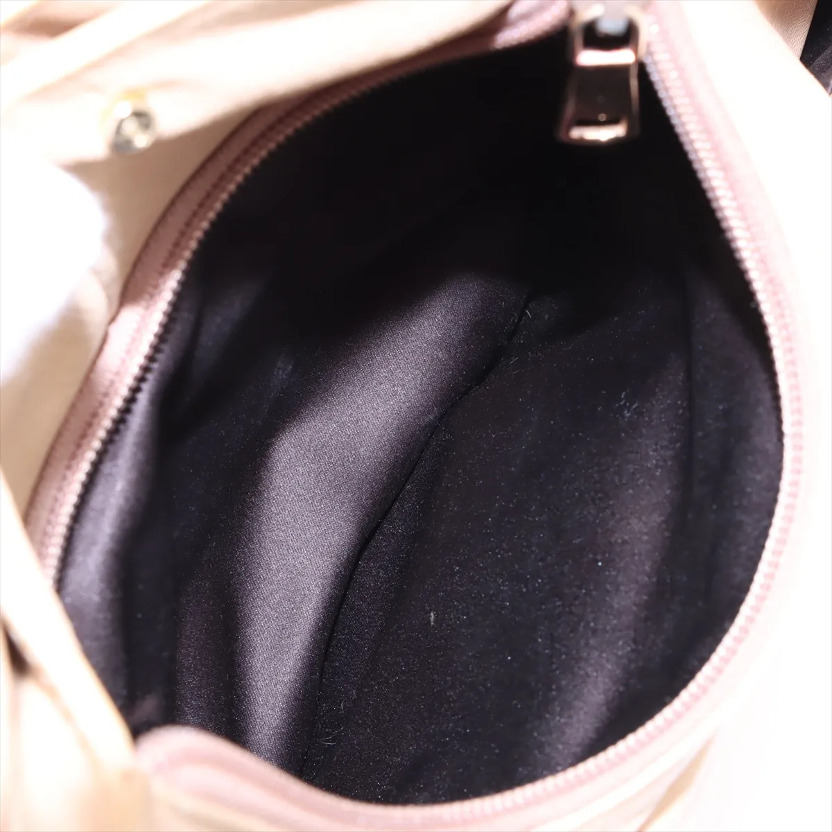 Mombasa Leather Handbag, Beige, 130157 — view 9