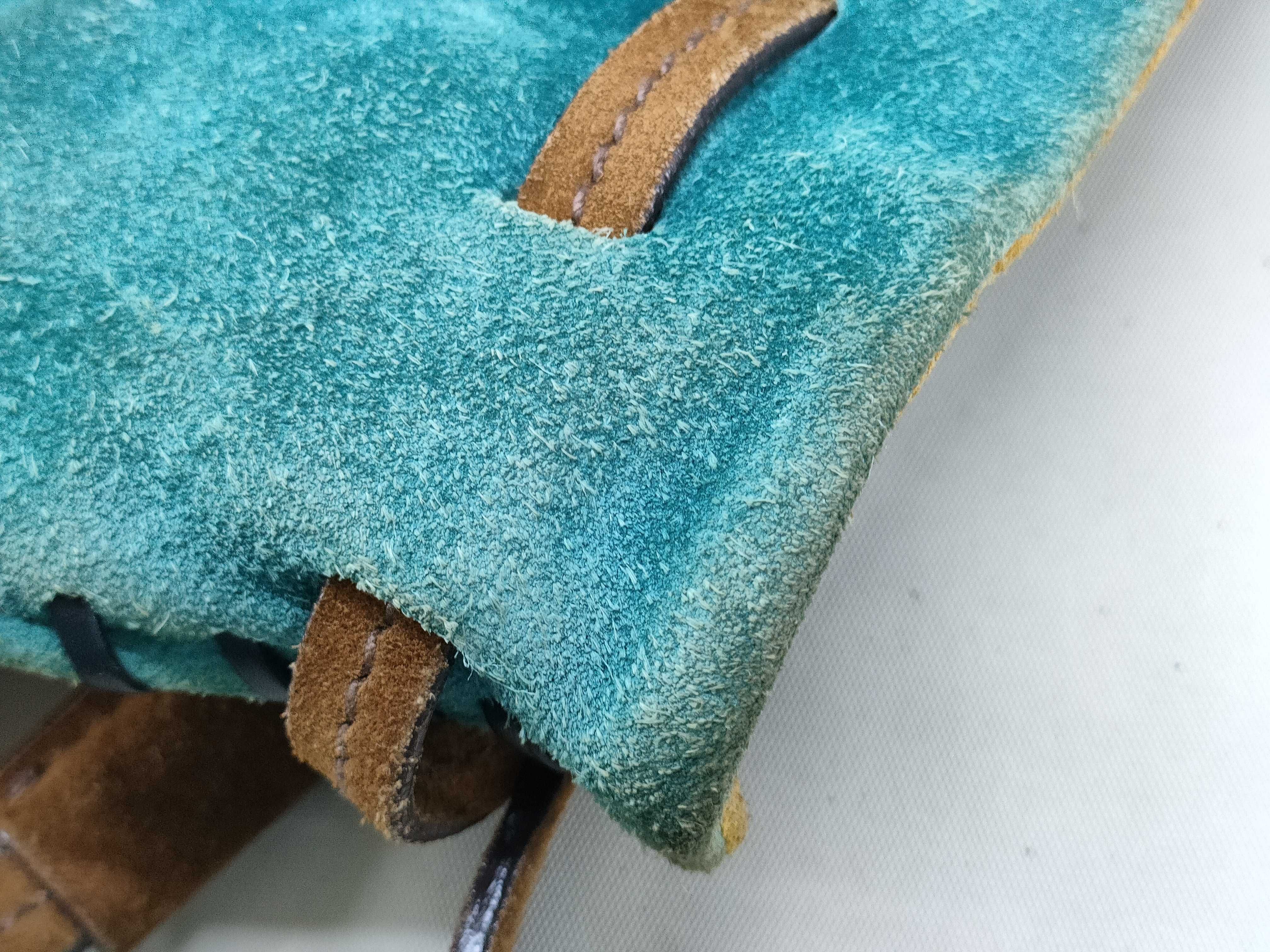 Multicolor Suede Patchwork Tote Bag — view 13