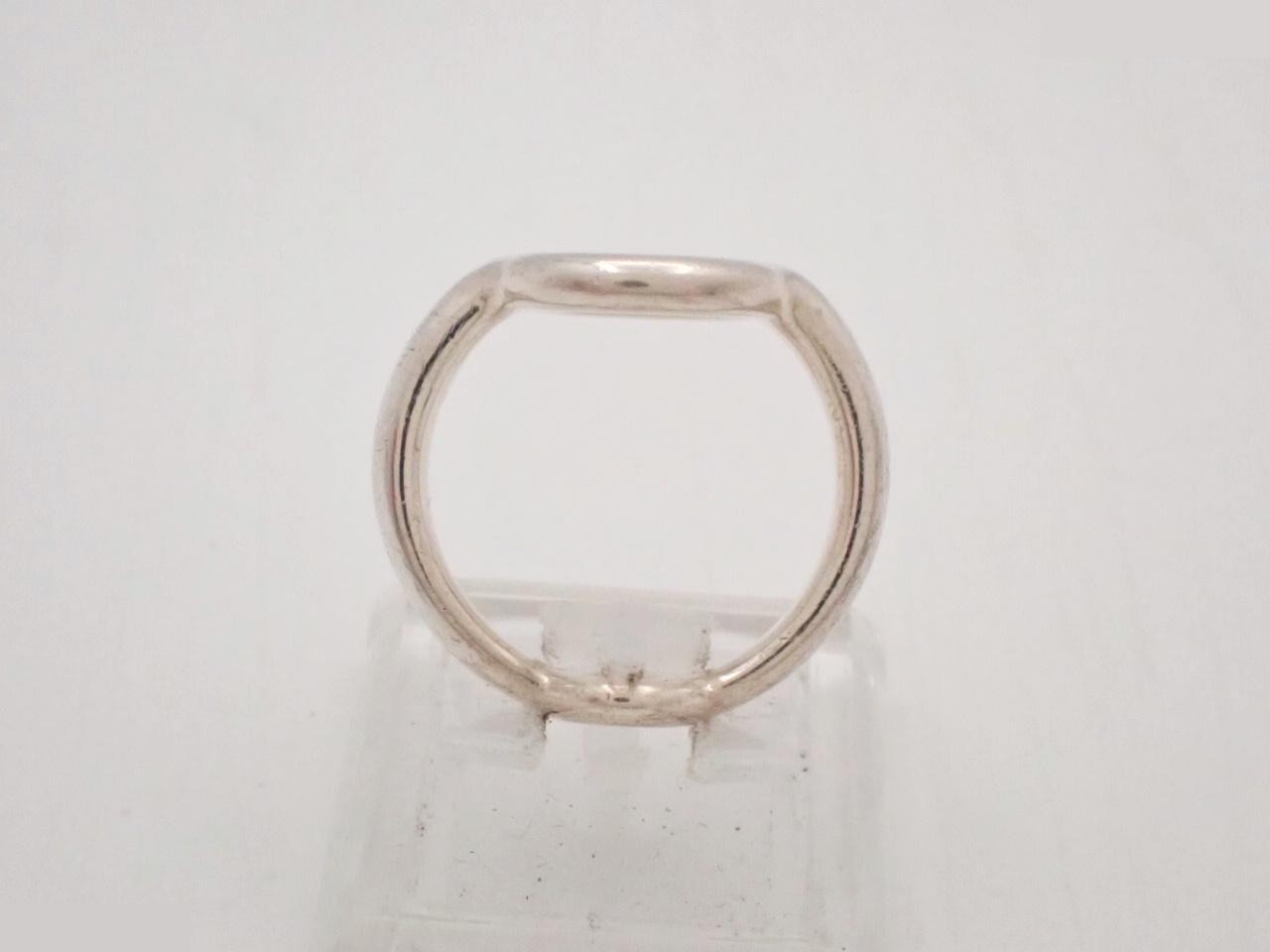 Sellier Ring, 925 Sterling Silver, 5.4g, Stamped 53, Actual Size #9 — view 3