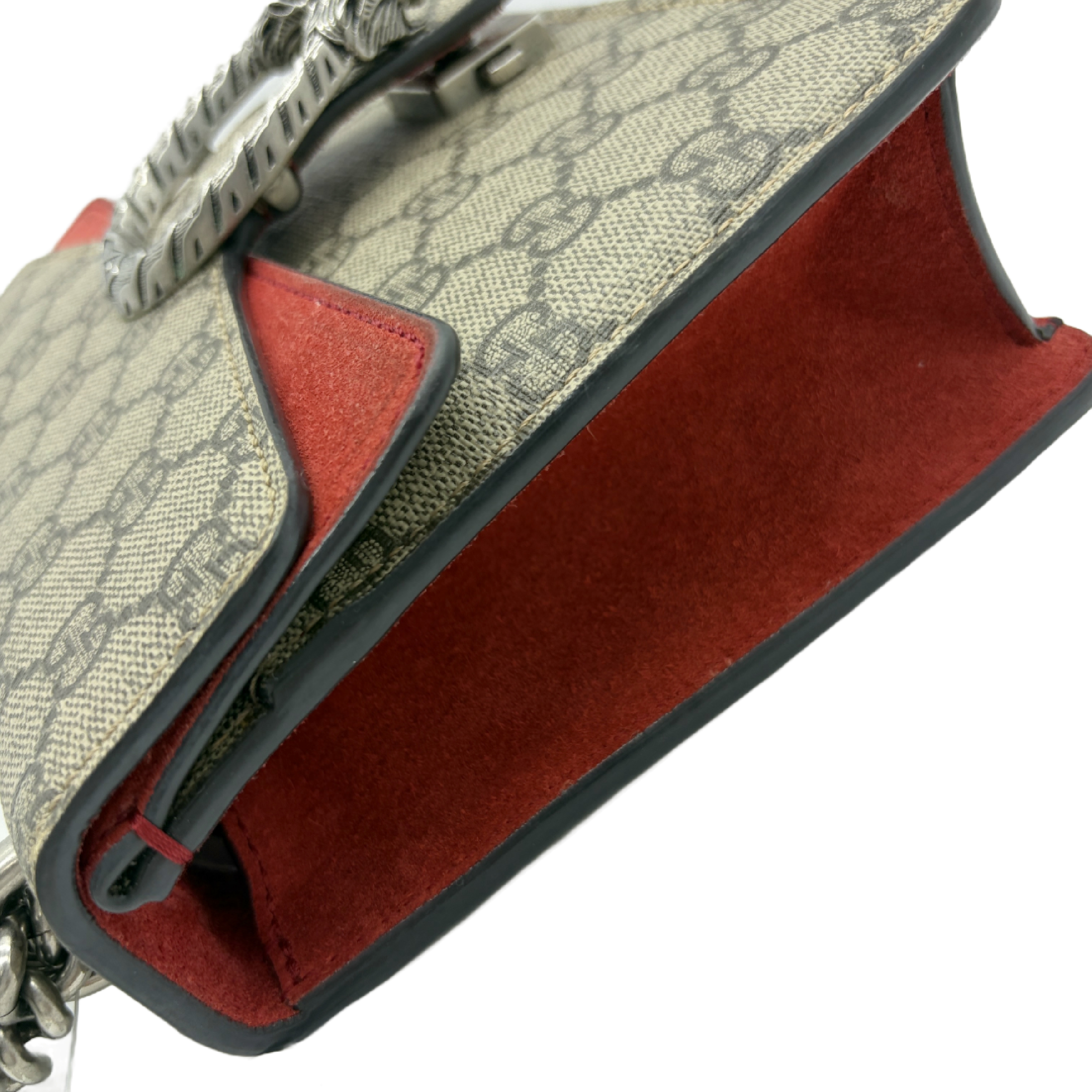 Dionysus GG Supreme Chain Shoulder Bag — view 3