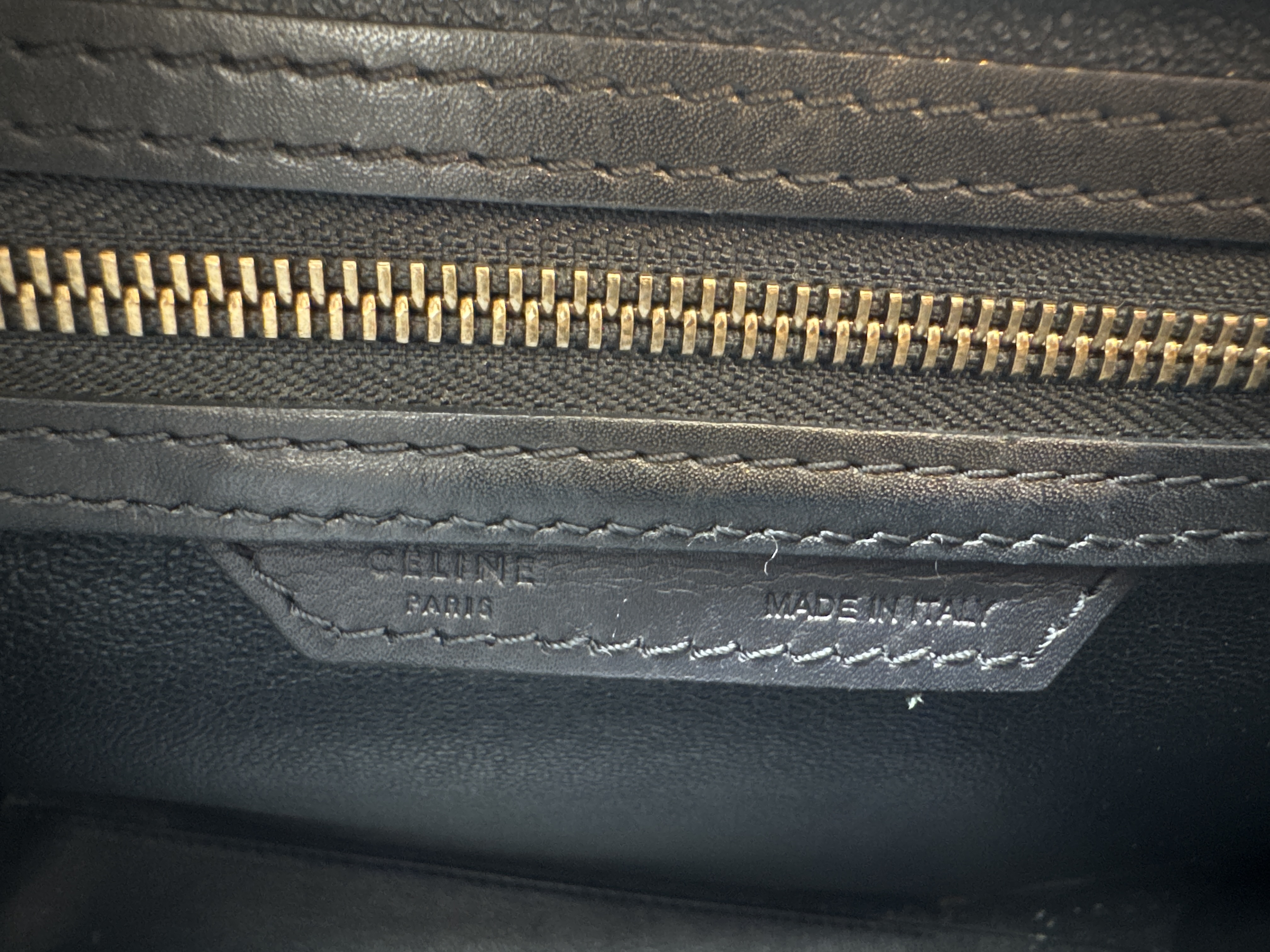 Micro Shopper Luggage Suede Handbag — view 10