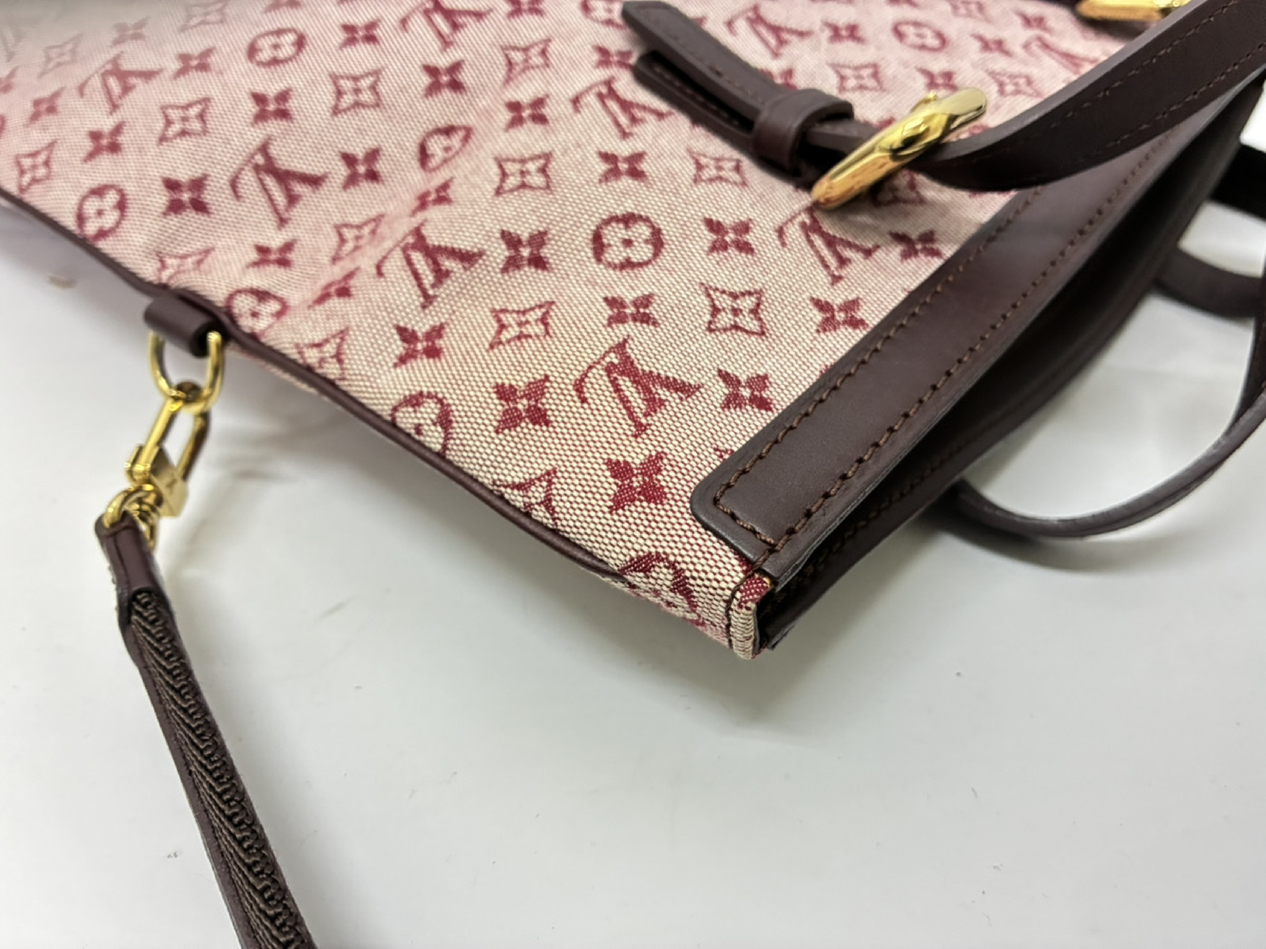 Françoise M92210 Monogram Mini/Cerise Handbag — view 5