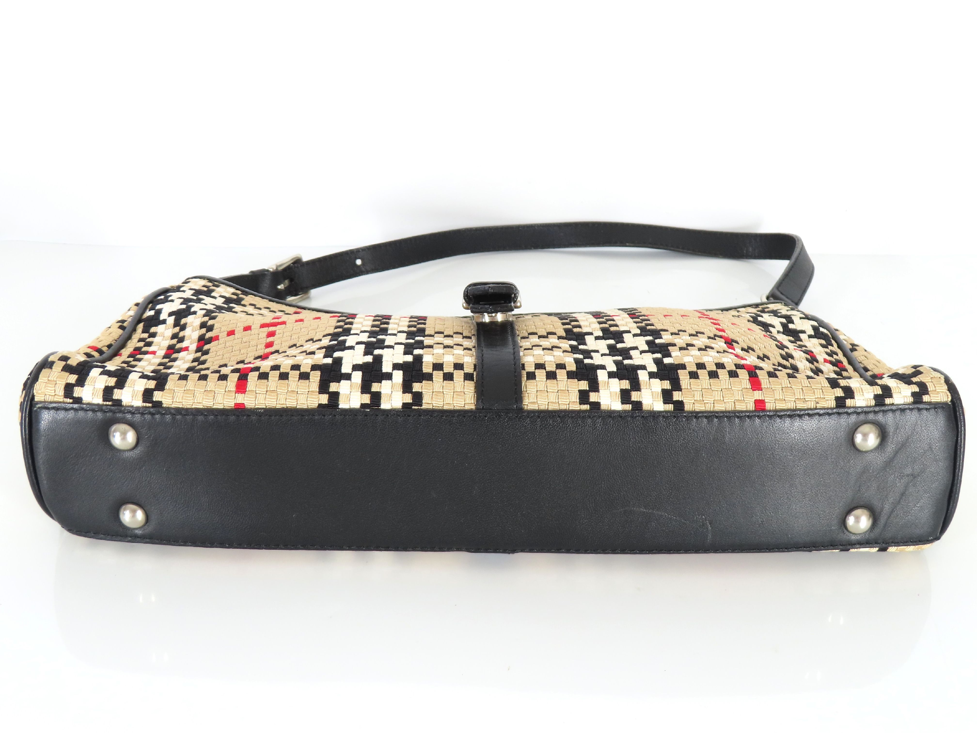 Blue Label Burberry Shoulder Bag Black Shoulder Bag — view 7