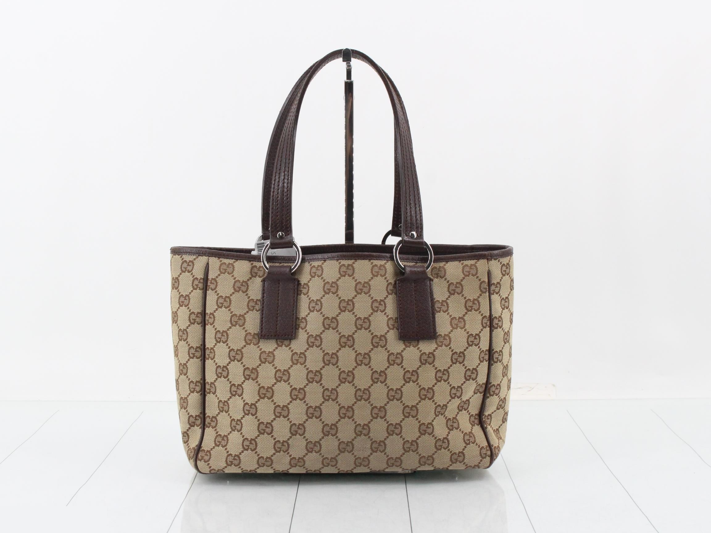Tote bag 2123 GG canvas x leather — view 2