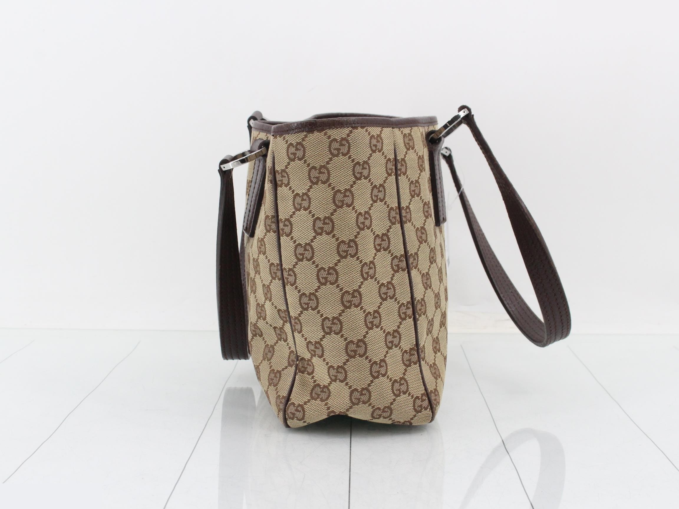 Tote bag 2123 GG canvas x leather — view 4