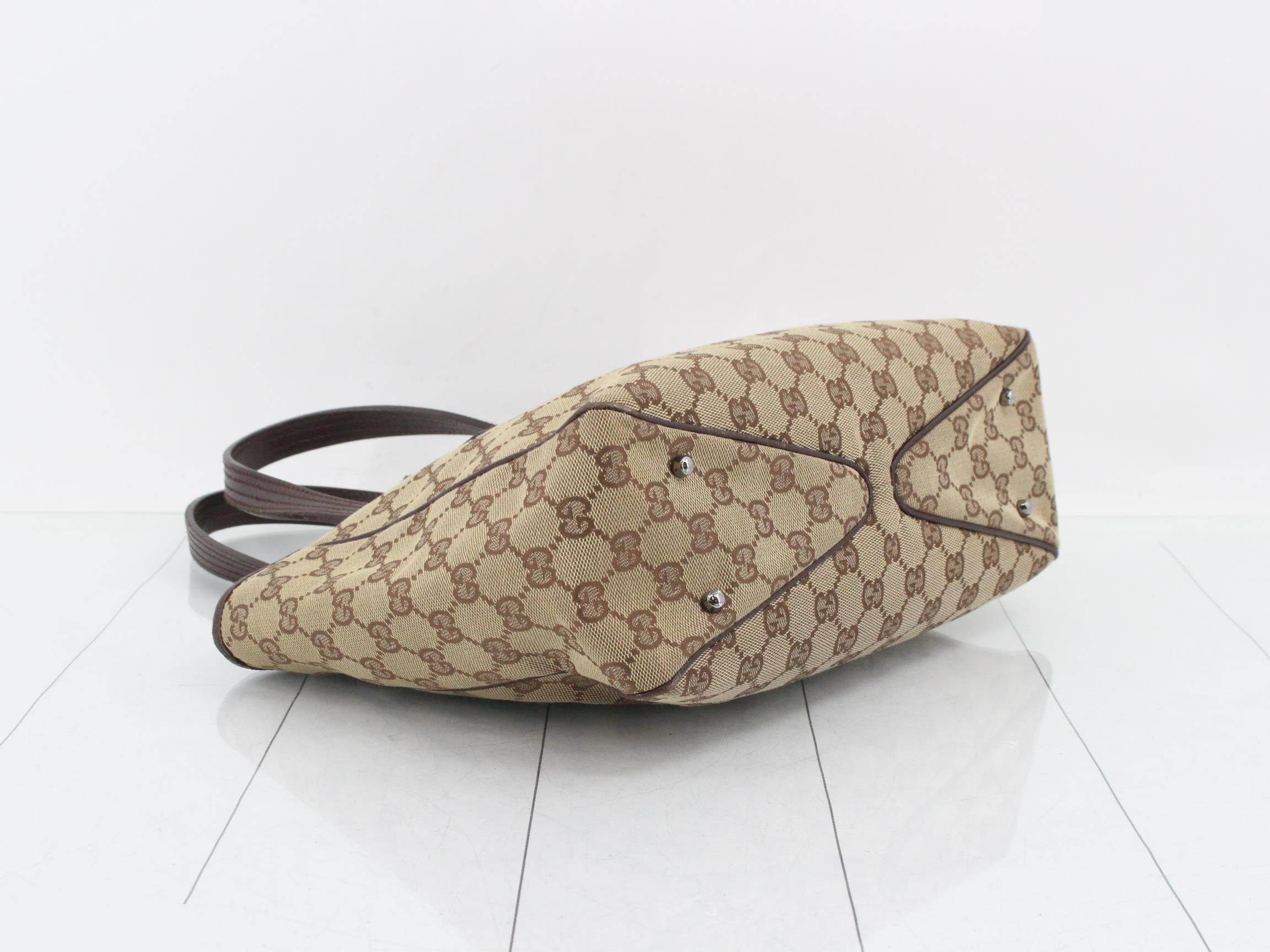 Tote bag 2123 GG canvas x leather — view 5