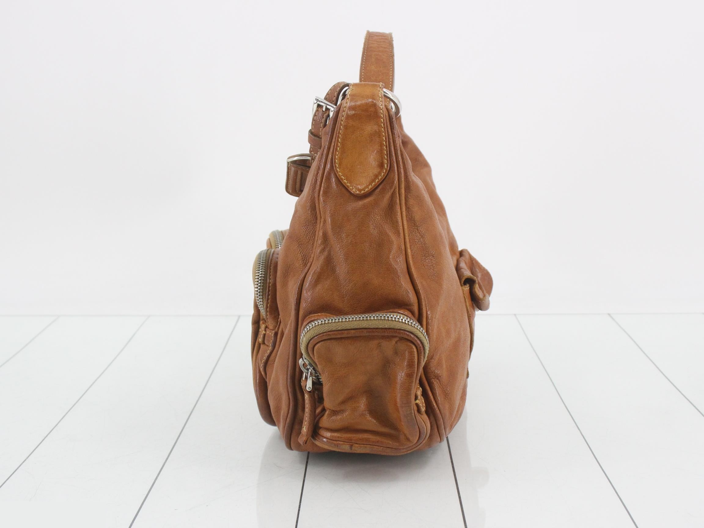 Washed shoulder bag — view 3