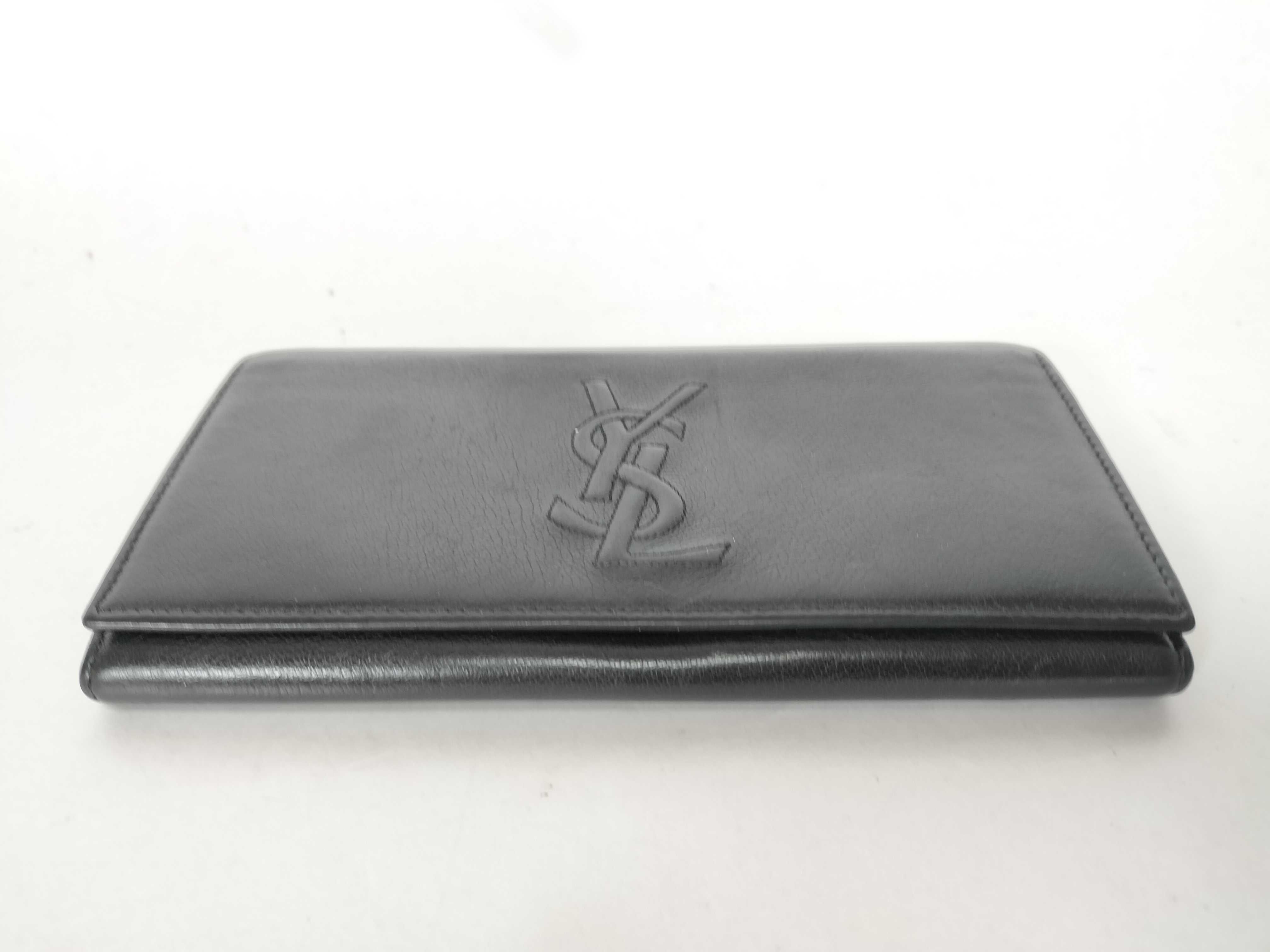 Leather Wallet, Black — view 4