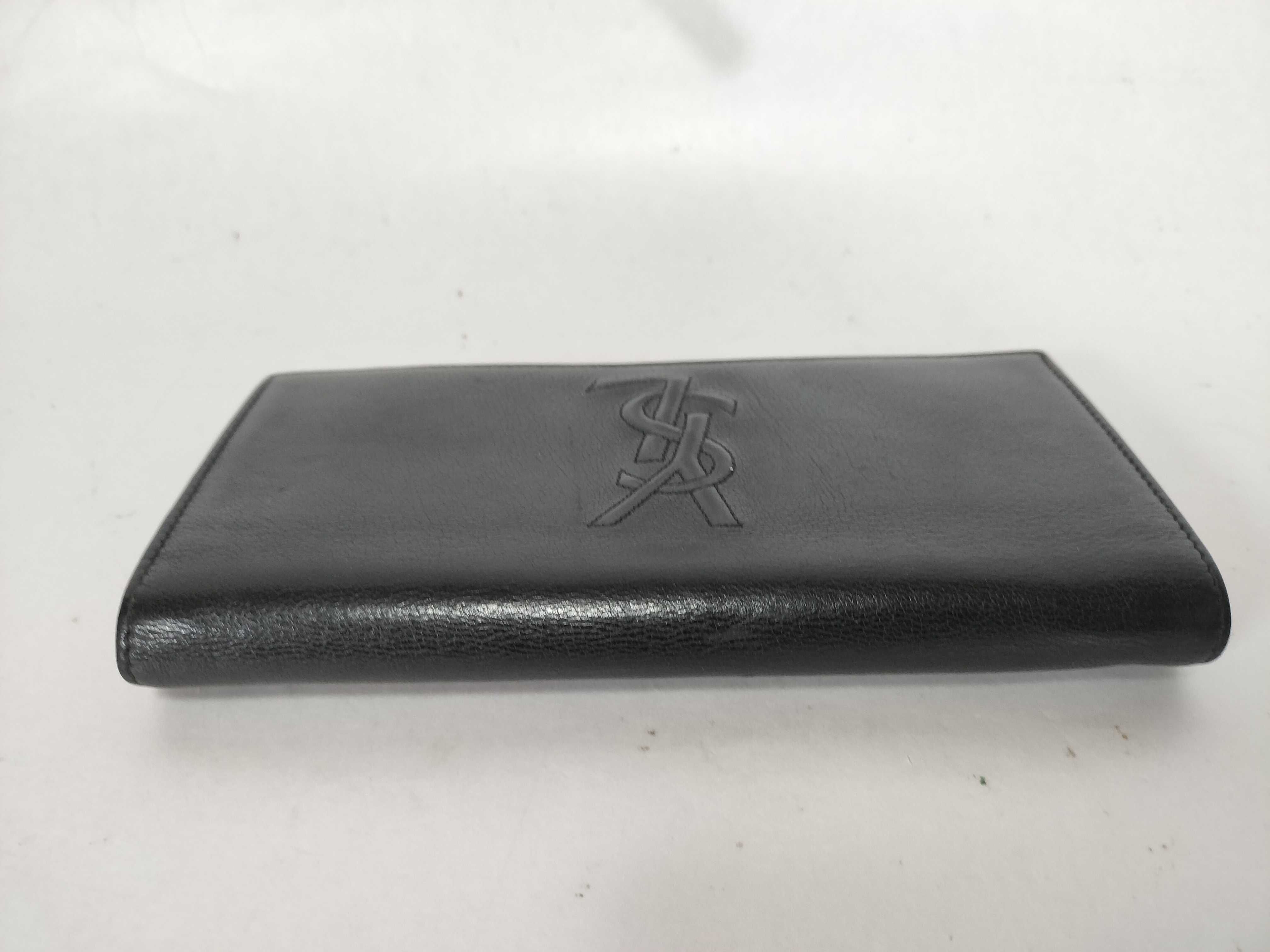 Leather Wallet, Black — view 5
