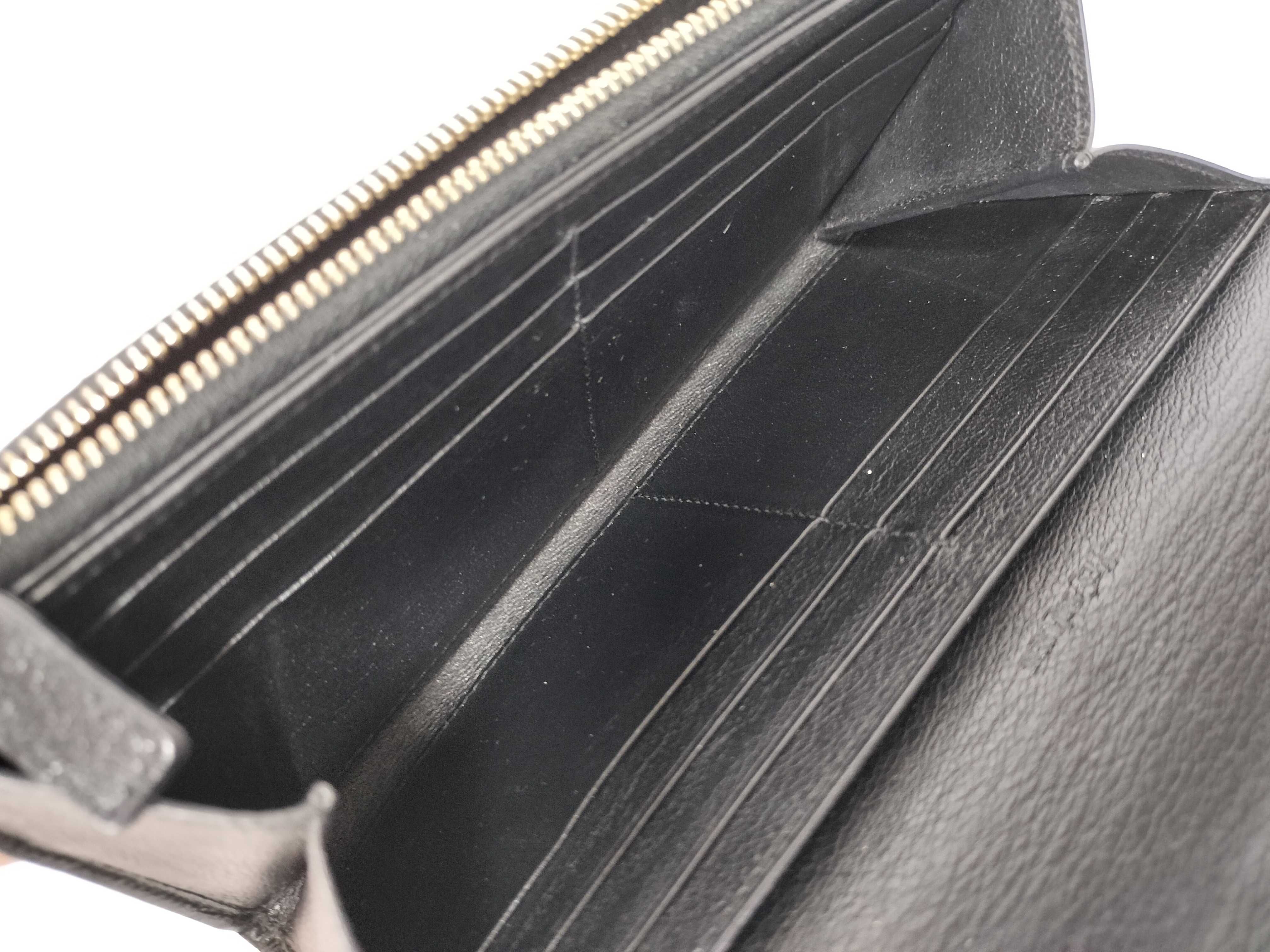 Leather Wallet, Black — view 7