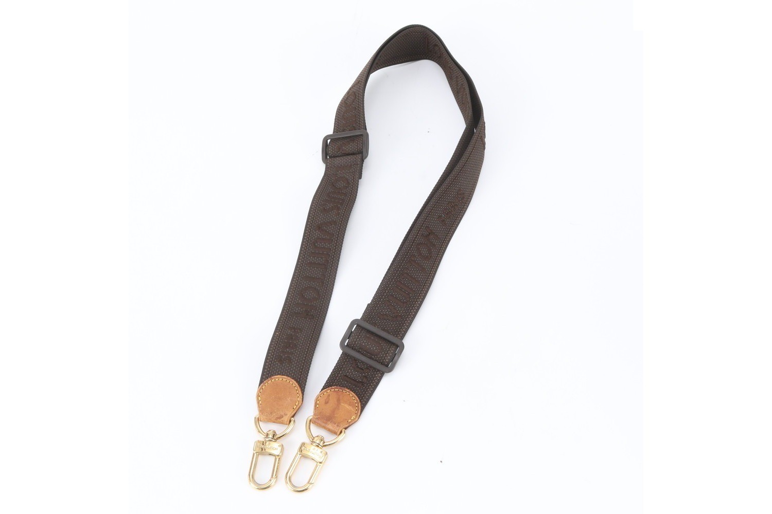 Bag accessory: Leather/canvas shoulder strap, crossbody bag