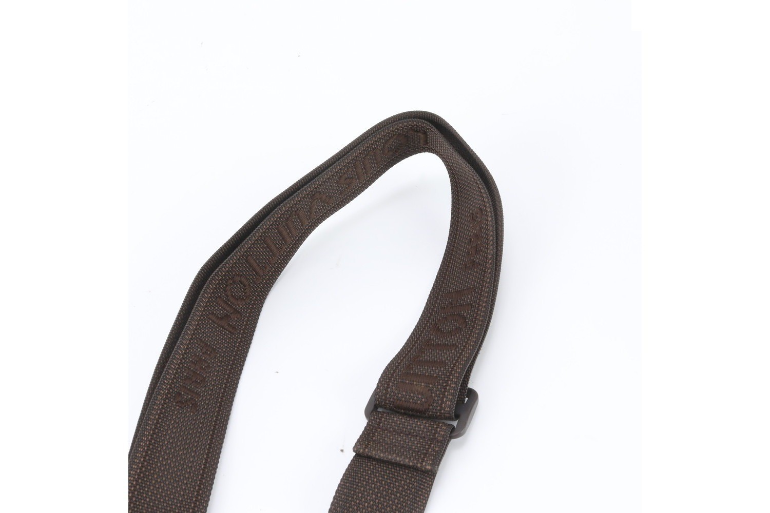 Bag accessory: Leather/canvas shoulder strap, crossbody bag — view 3