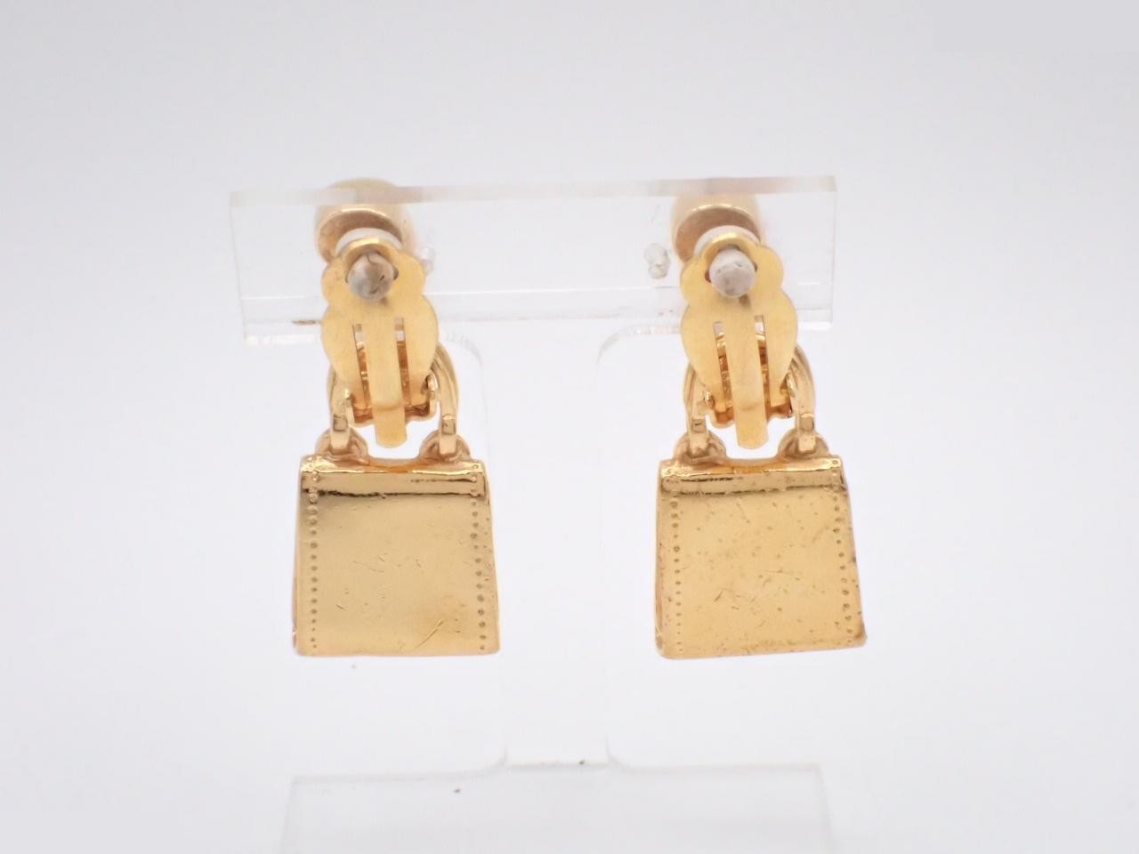 Other lines: Precious metals, earrings, bag motif, ear clips — view 2