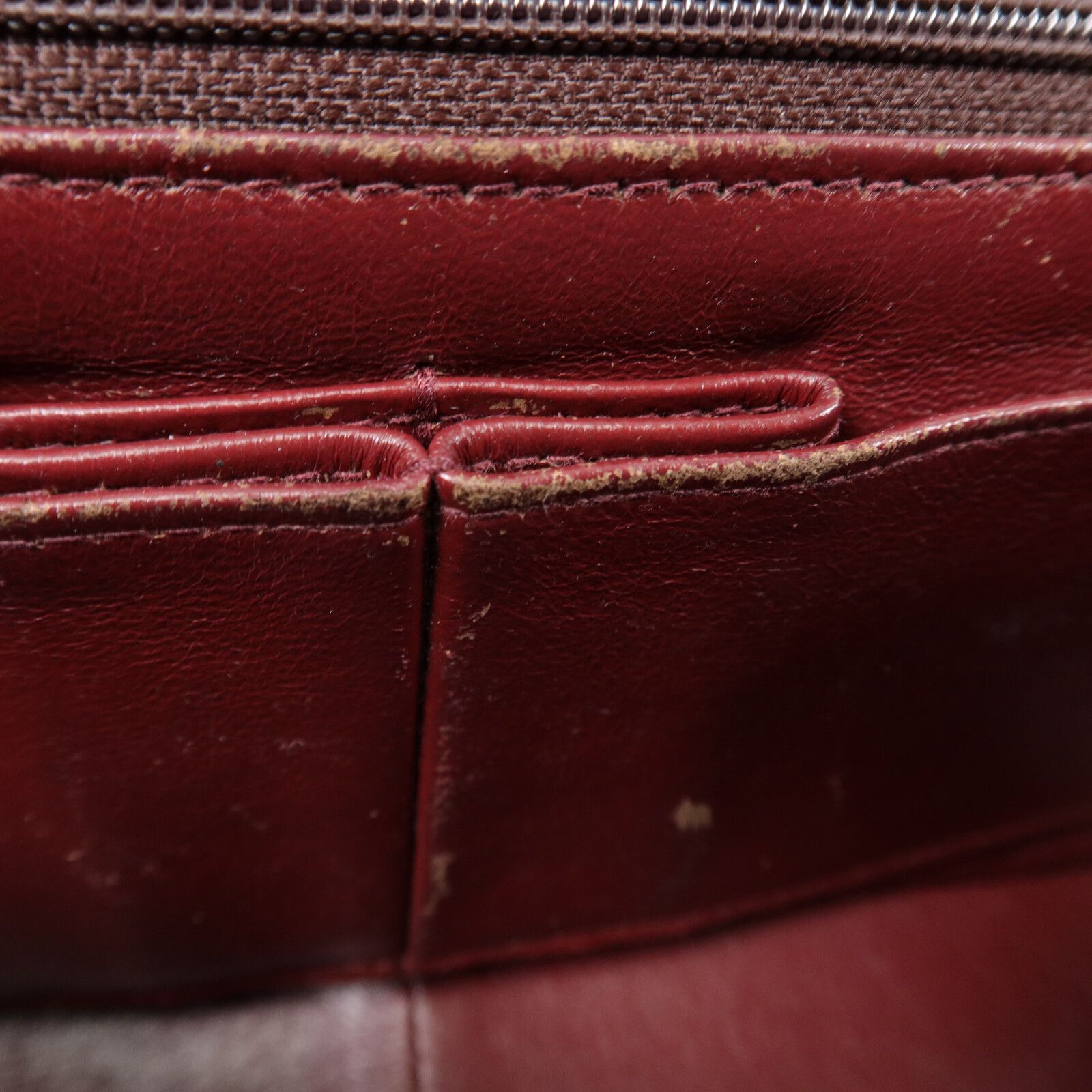 Vintage Black Lambskin Full Flap w/GHW — view 20