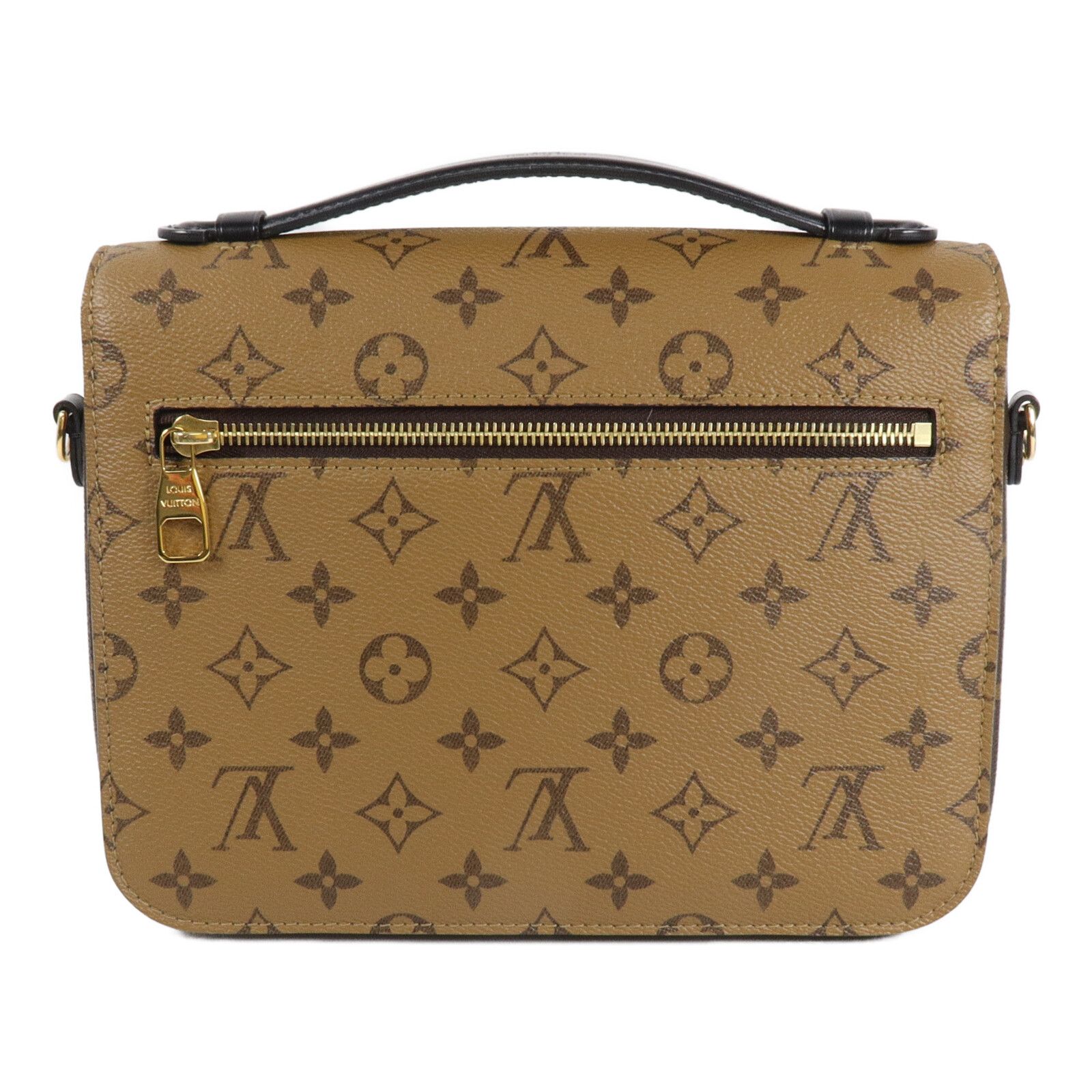 Monogram/monogram Reverse Pochette Metis Hand-turned Shoulder And Back Bag Brown 2way Shoulder Bag — view 2