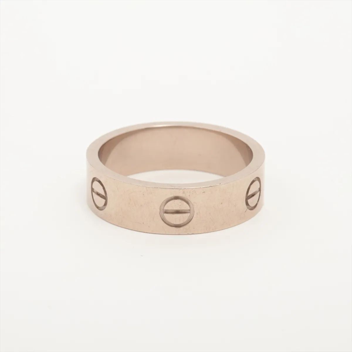 Love Ring 750 (WG) 8.8g Size 58 BS5176 — view 2
