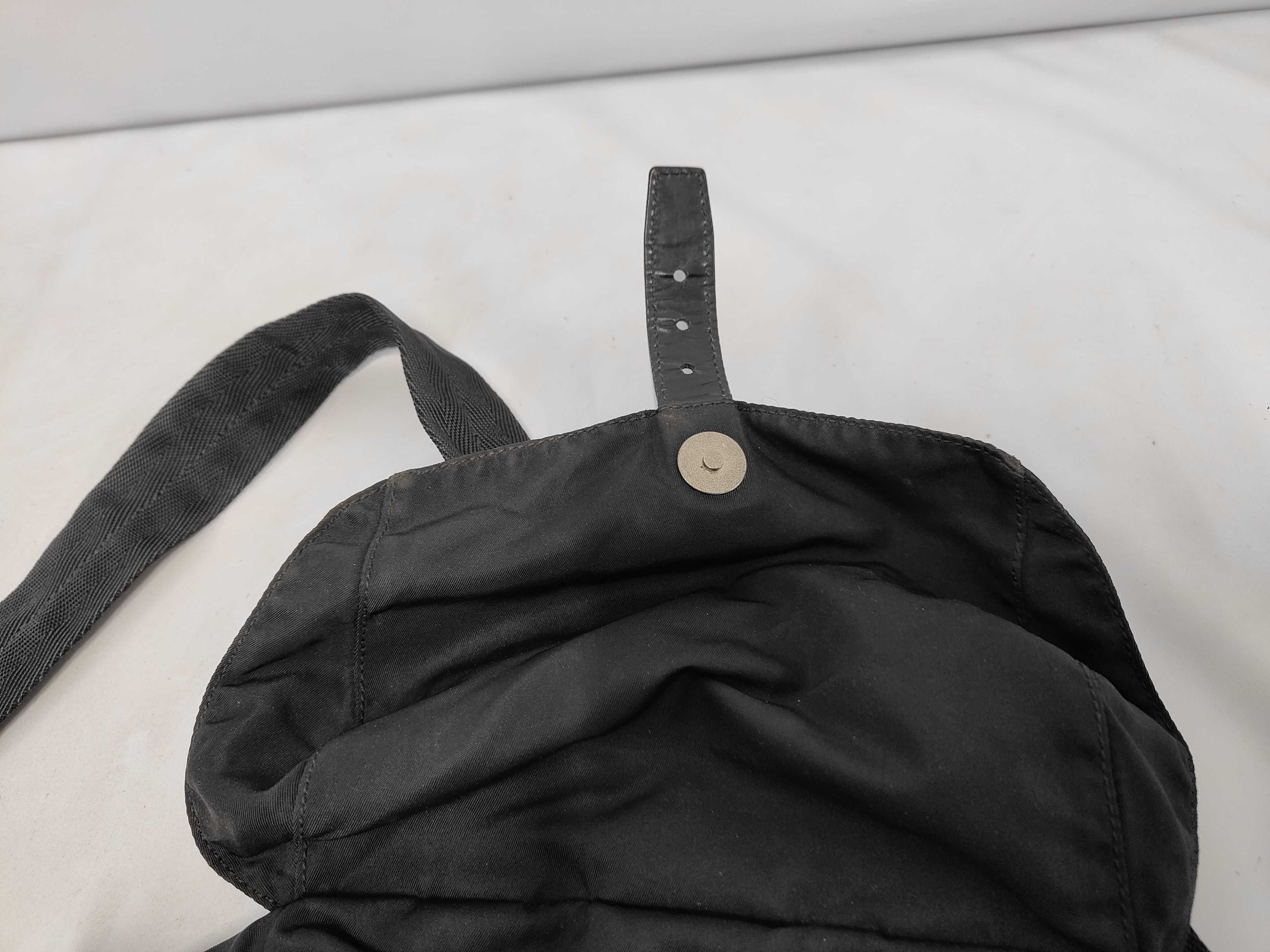 drawstring backpack, black. — view 11