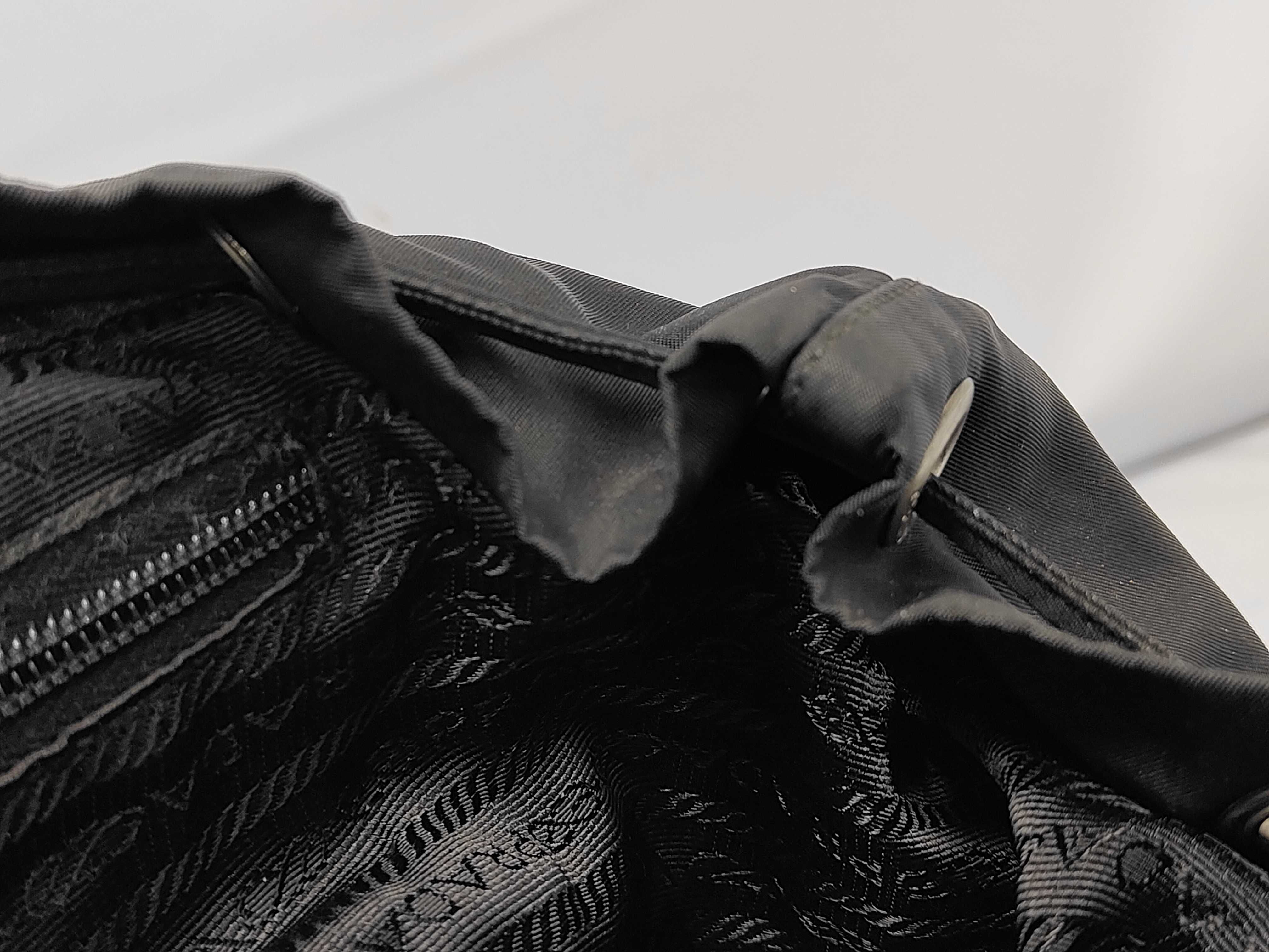 drawstring backpack, black. — view 14