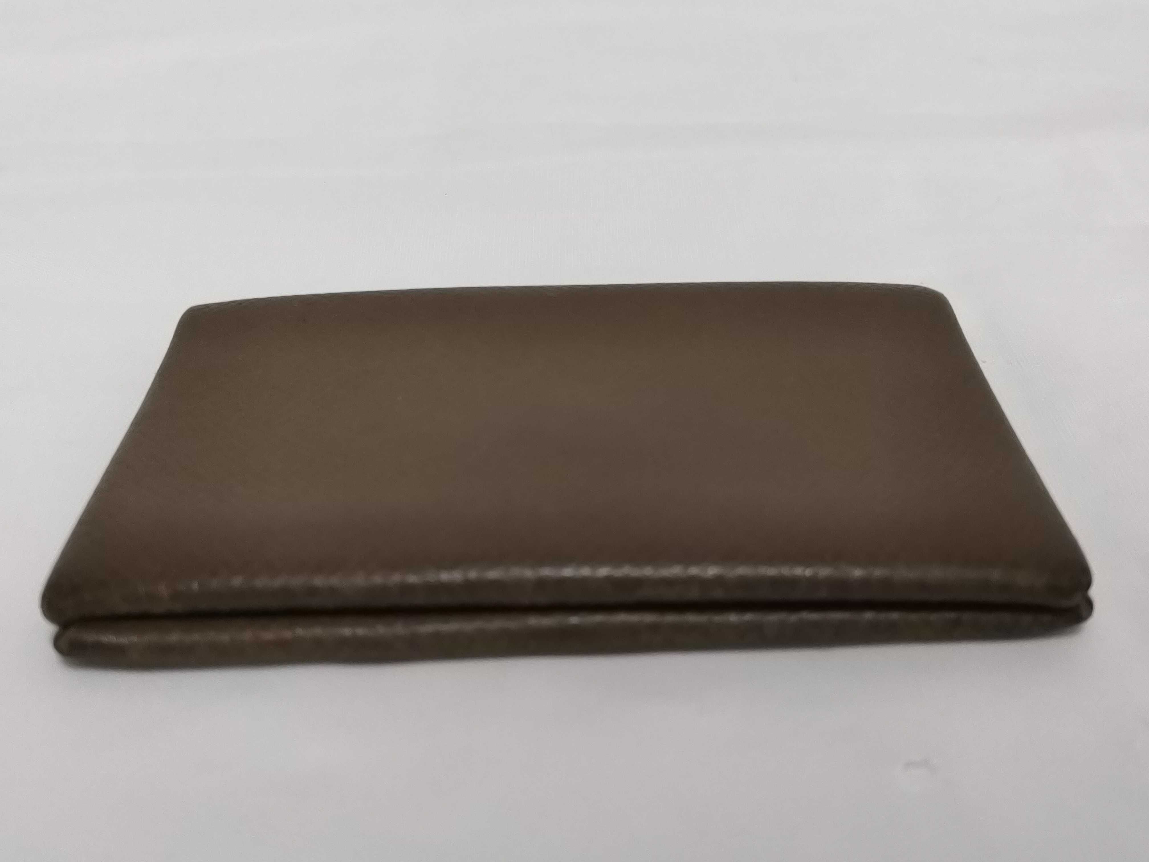 Duo Veau Epsom Etoupe K-stamp coin case — view 4