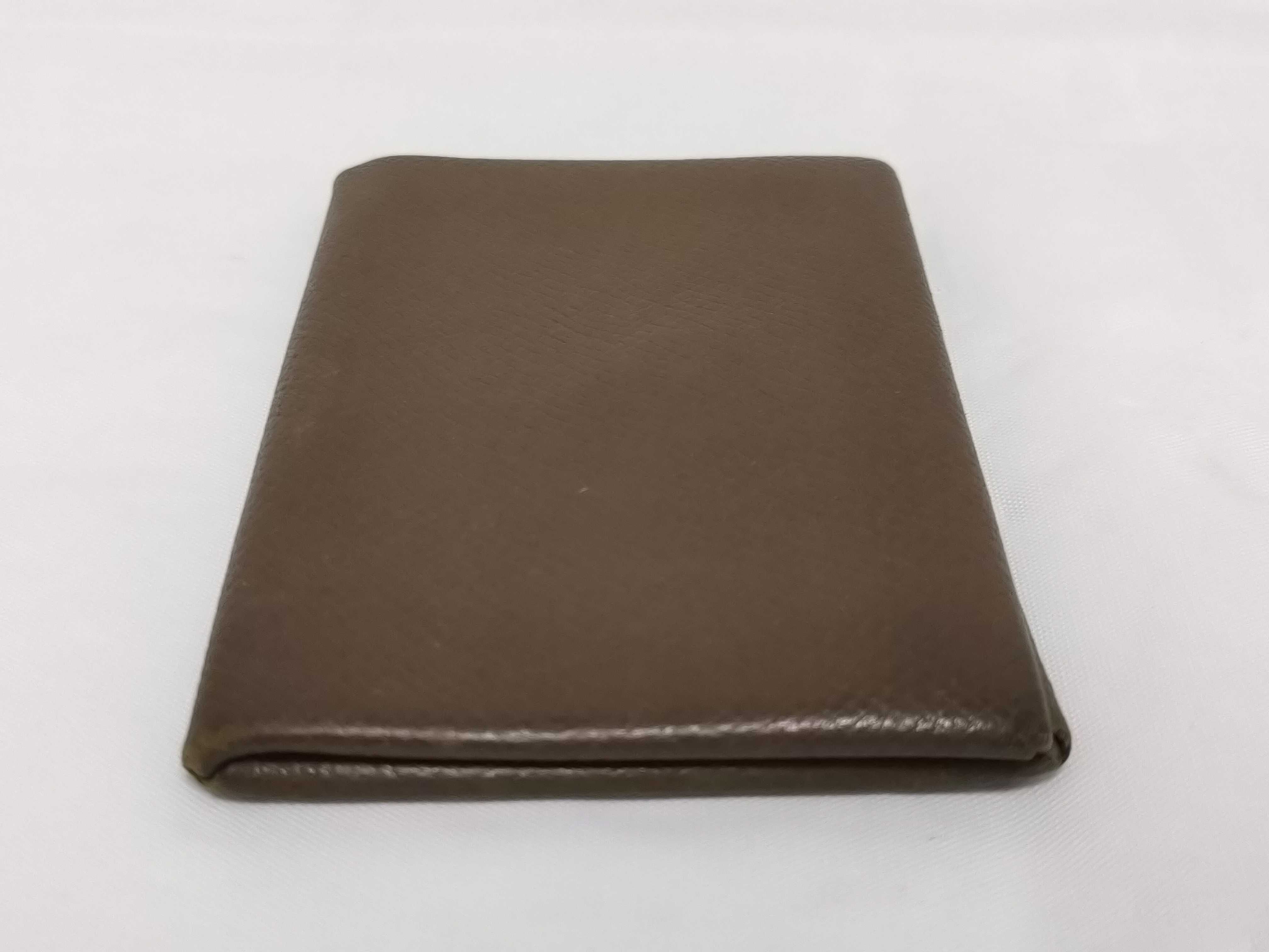 Duo Veau Epsom Etoupe K-stamp coin case — view 7