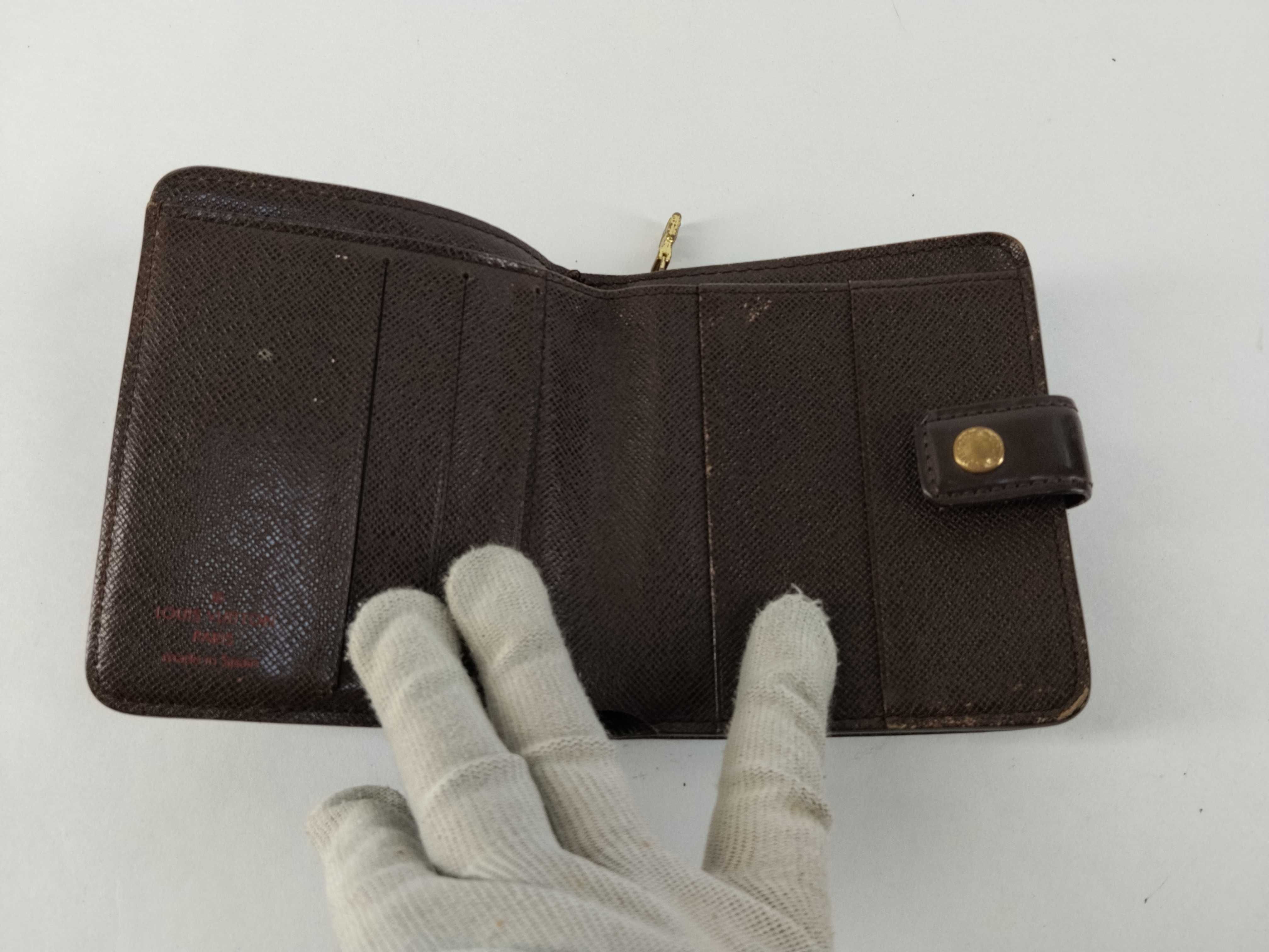 Damier Louis Vuitton Compact Zip N61668 Wallet — view 10